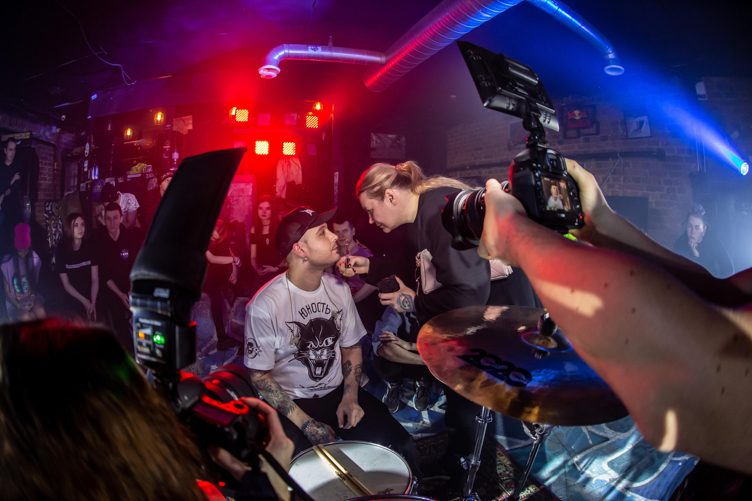 Слот. Бэк со съемок клипа «17 лет». Photographer Sonkina Tatiana (Tanya Ash)