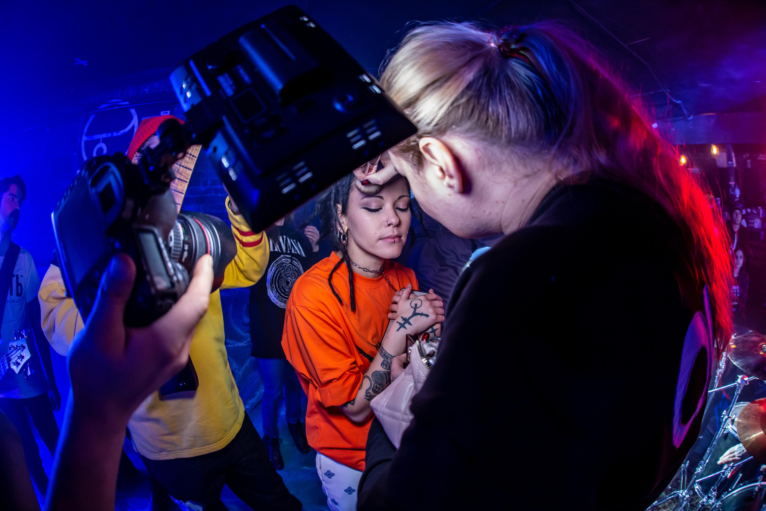 Слот. Бэк со съемок клипа «17 лет». Photographer Sonkina Tatiana (Tanya Ash)