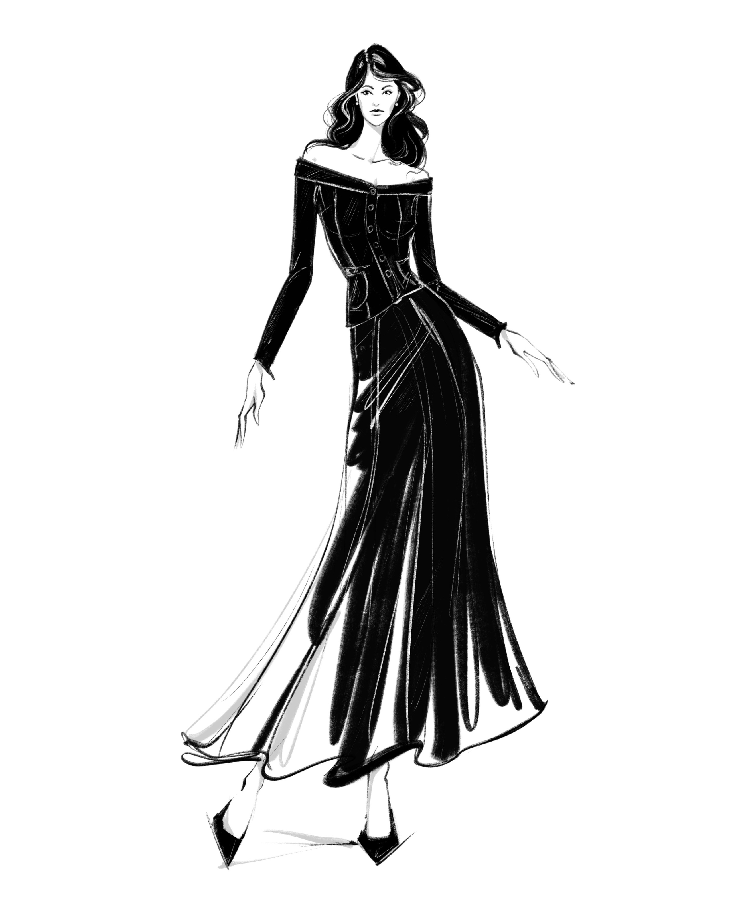 Черное и белое | Портфолио | Коммерческий иллюстратор | Юлия Кученко. Коммерческий иллюстратор | Юлия Кученко