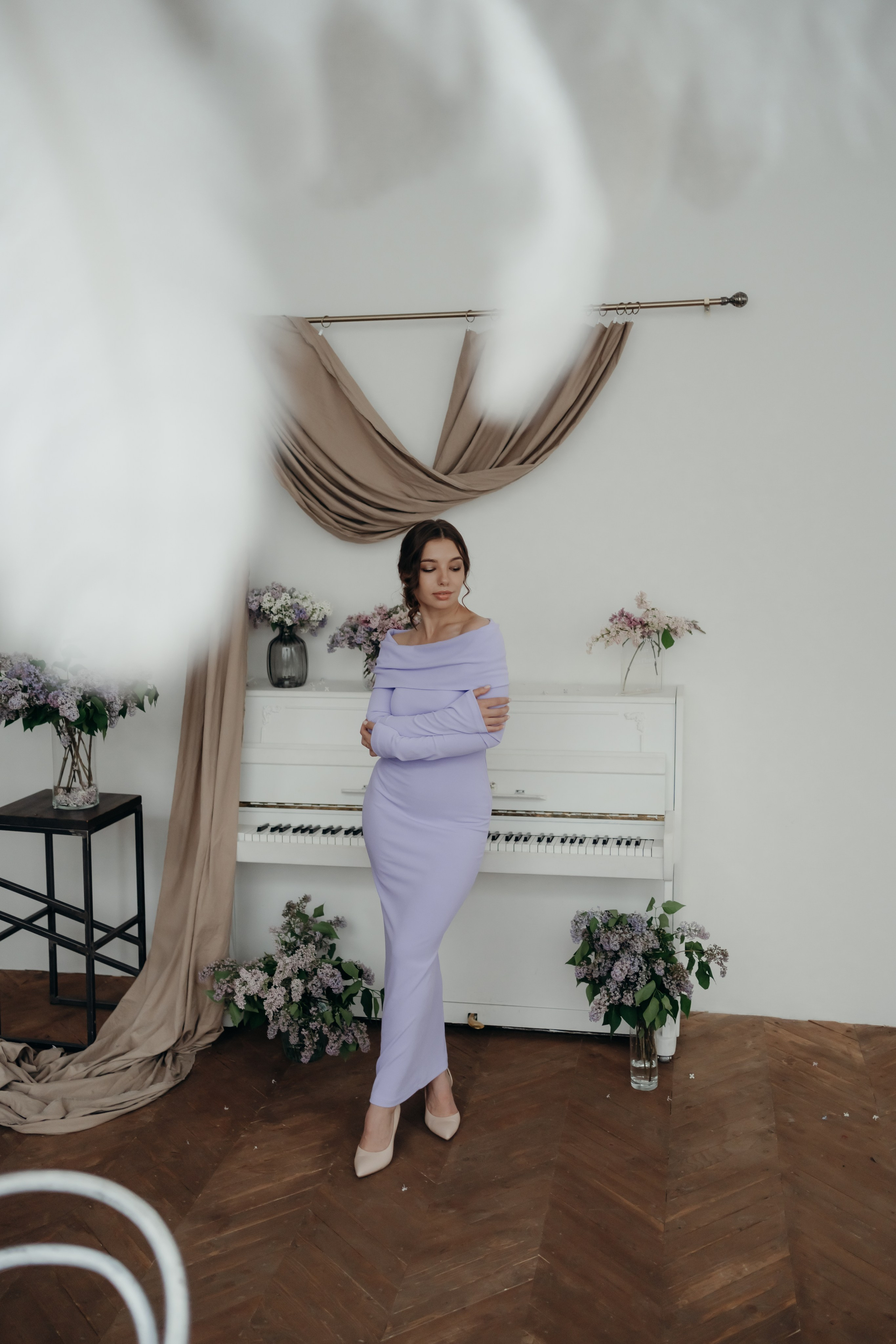 Женская фотосессия в студии в Архангельске. Портретный и свадебный фотограф в Архангельске Елизавета Стрекаловская