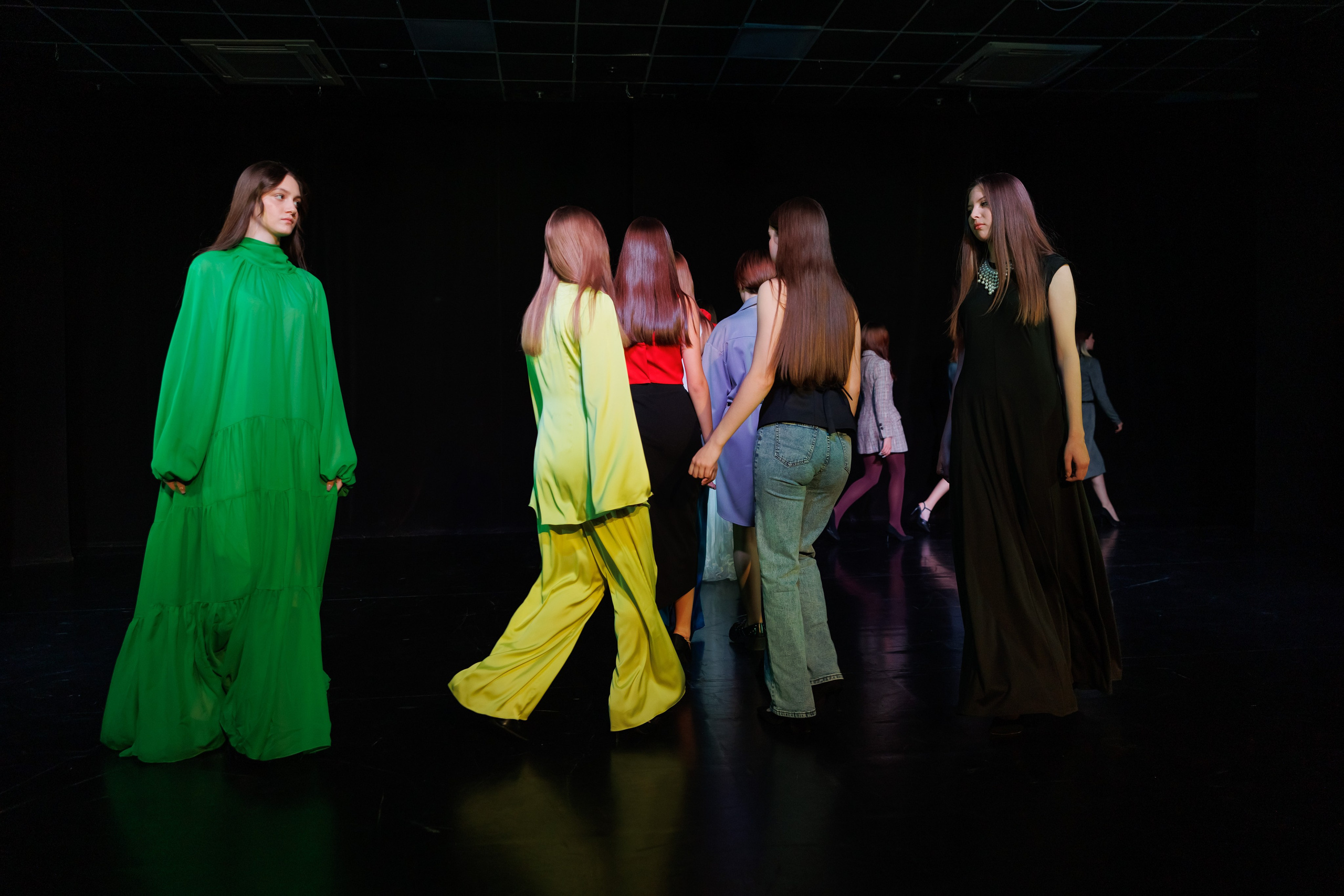 Показ коллекций Новосибирских дизайнеров для Fly Production. Фотограф Новосибирск — Наталья Гресь