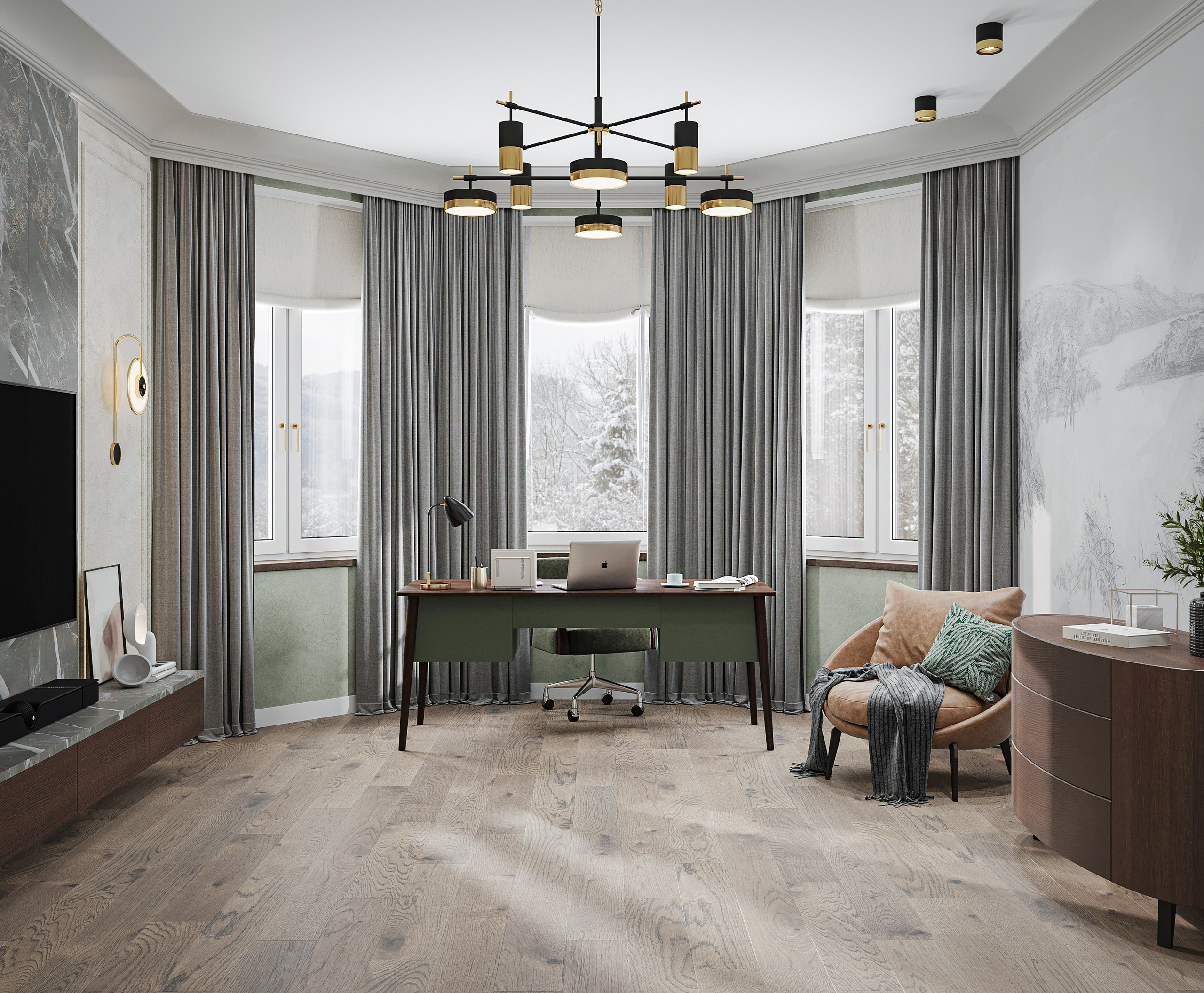 Дом в Павловске. Дизайн-проект Санкт-Петербург