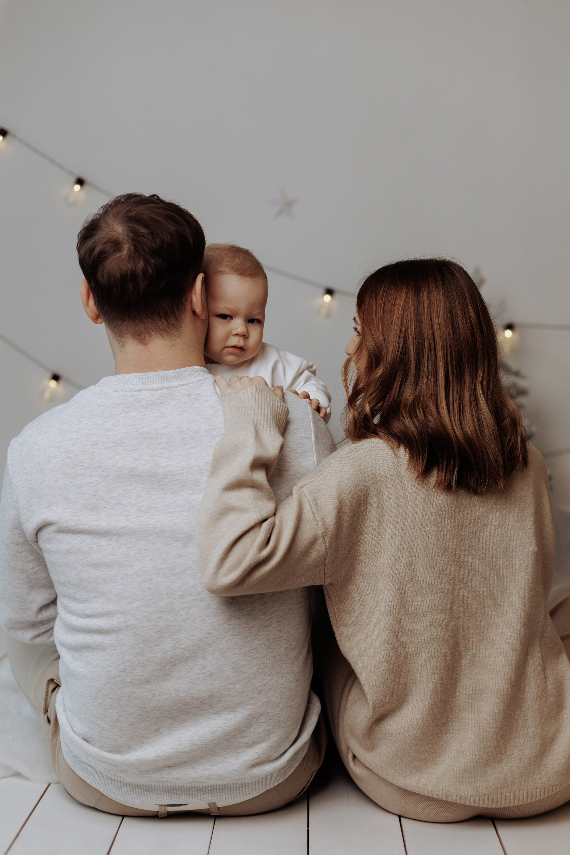 Семейная фотосессия «студия». Свадебный фотограф