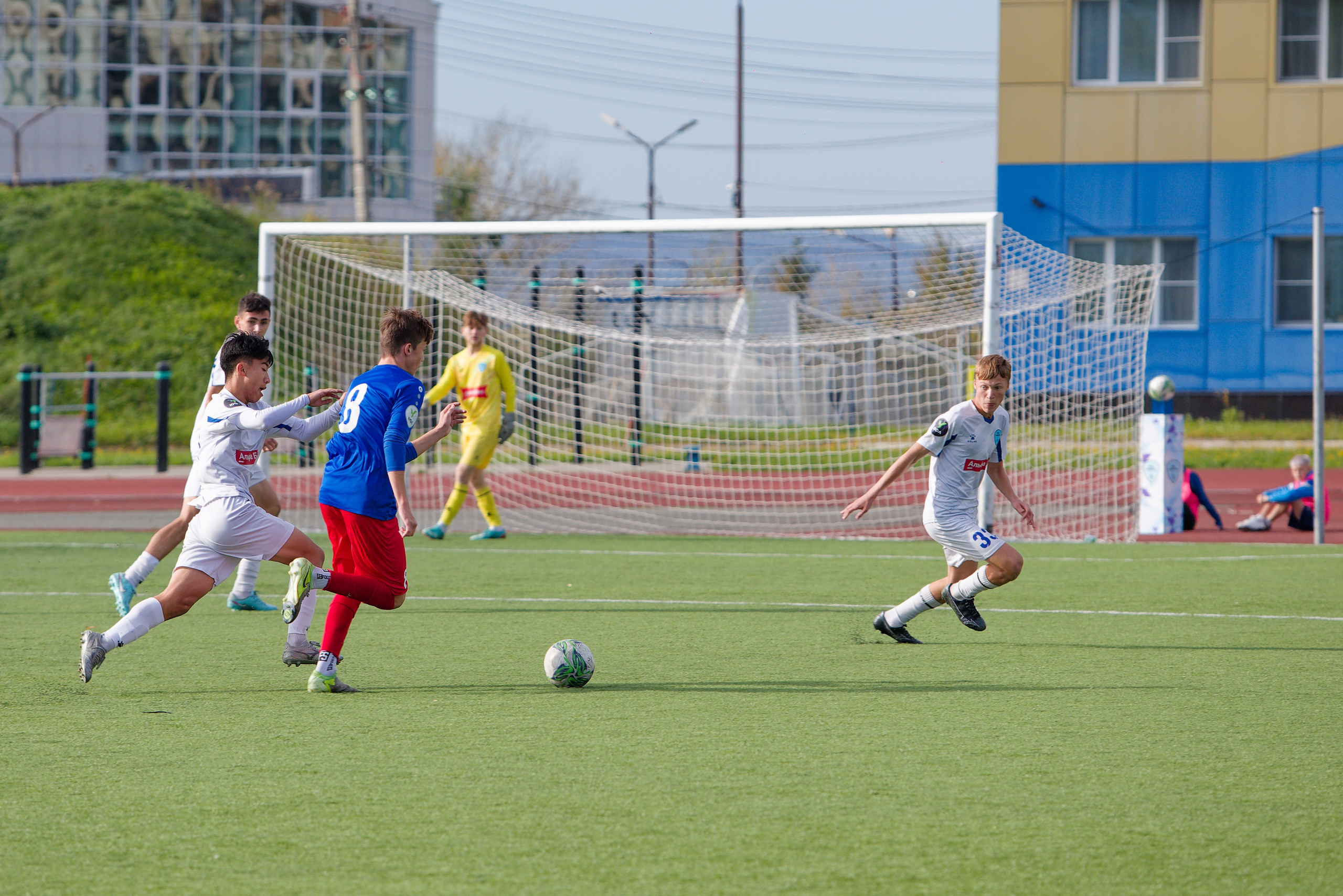 Матч ЮФЛ Сахалин-Хабаровск (U-18). Кутузов Евгений Фотограф в Южно-Сахалинске