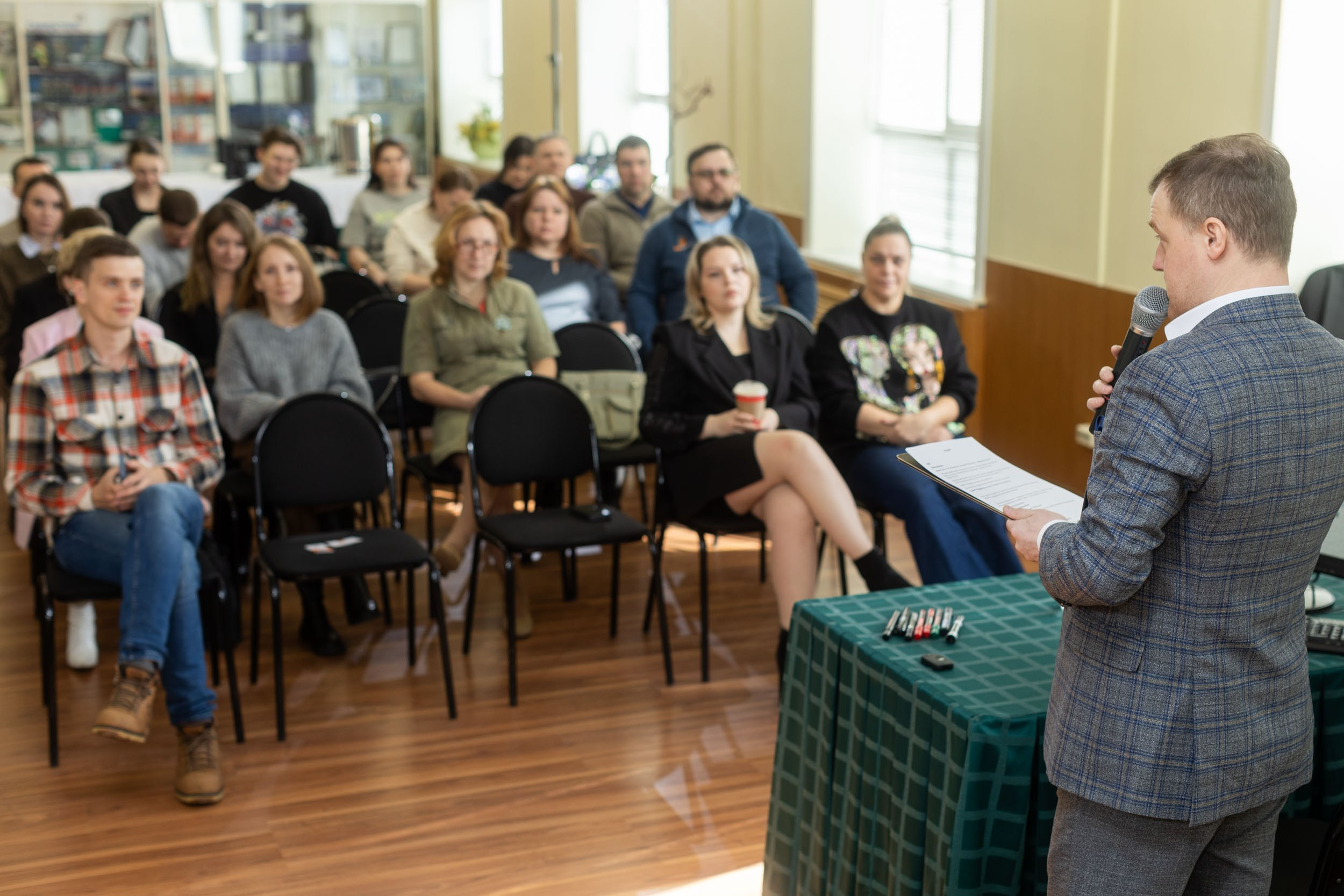 Фоторепортаж бизнес семинара компании SV-класс