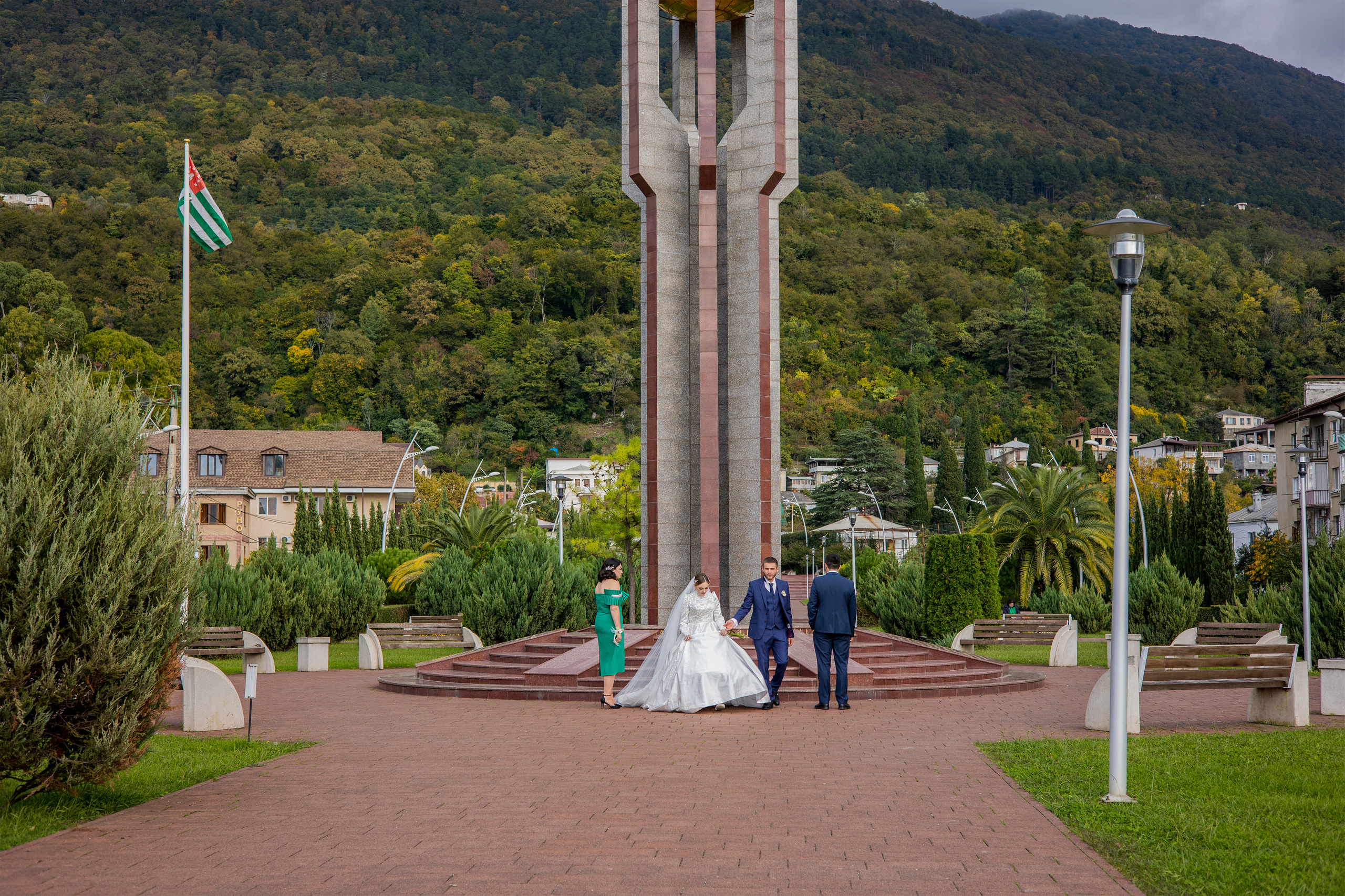 Артур и Элина. Свадебный и семейный фотограф в Абхазии Эля Цишба