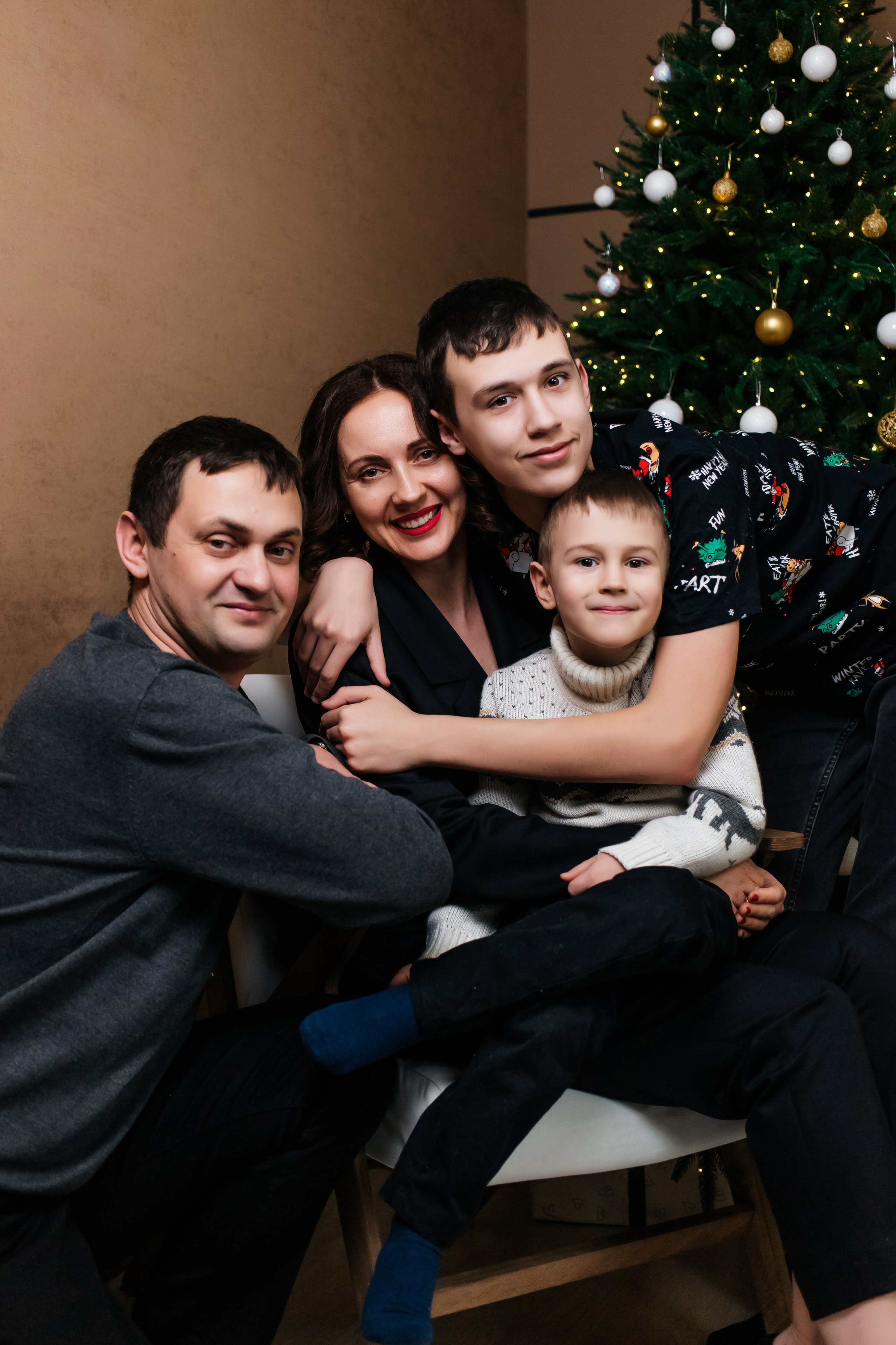 Настюша семейная Новый год. Женский фотограф в Оренбурге Ирина Заводчикова