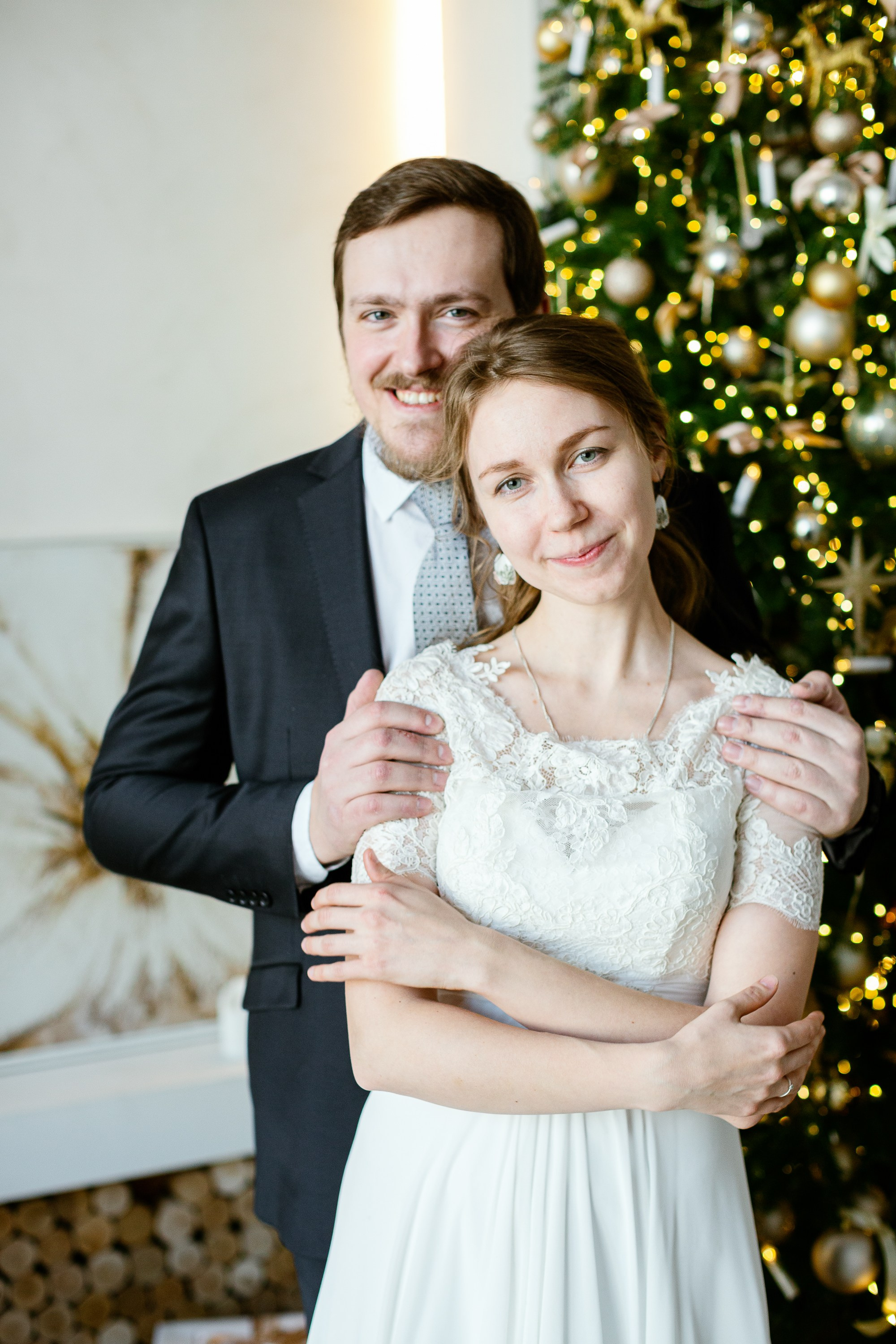 Новогодняя фотосессия в студии