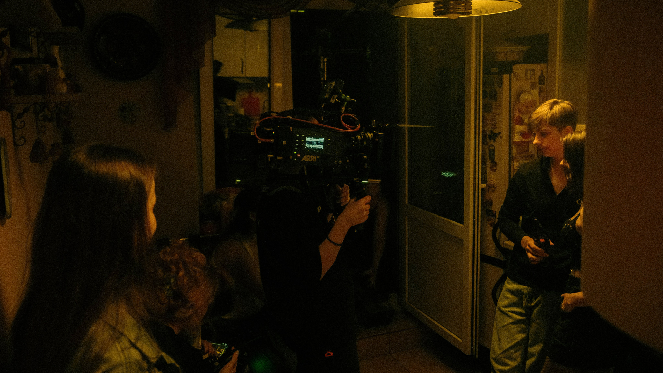 Backstage. Fotografo a Mosca con un’atmosfera notturna di foto