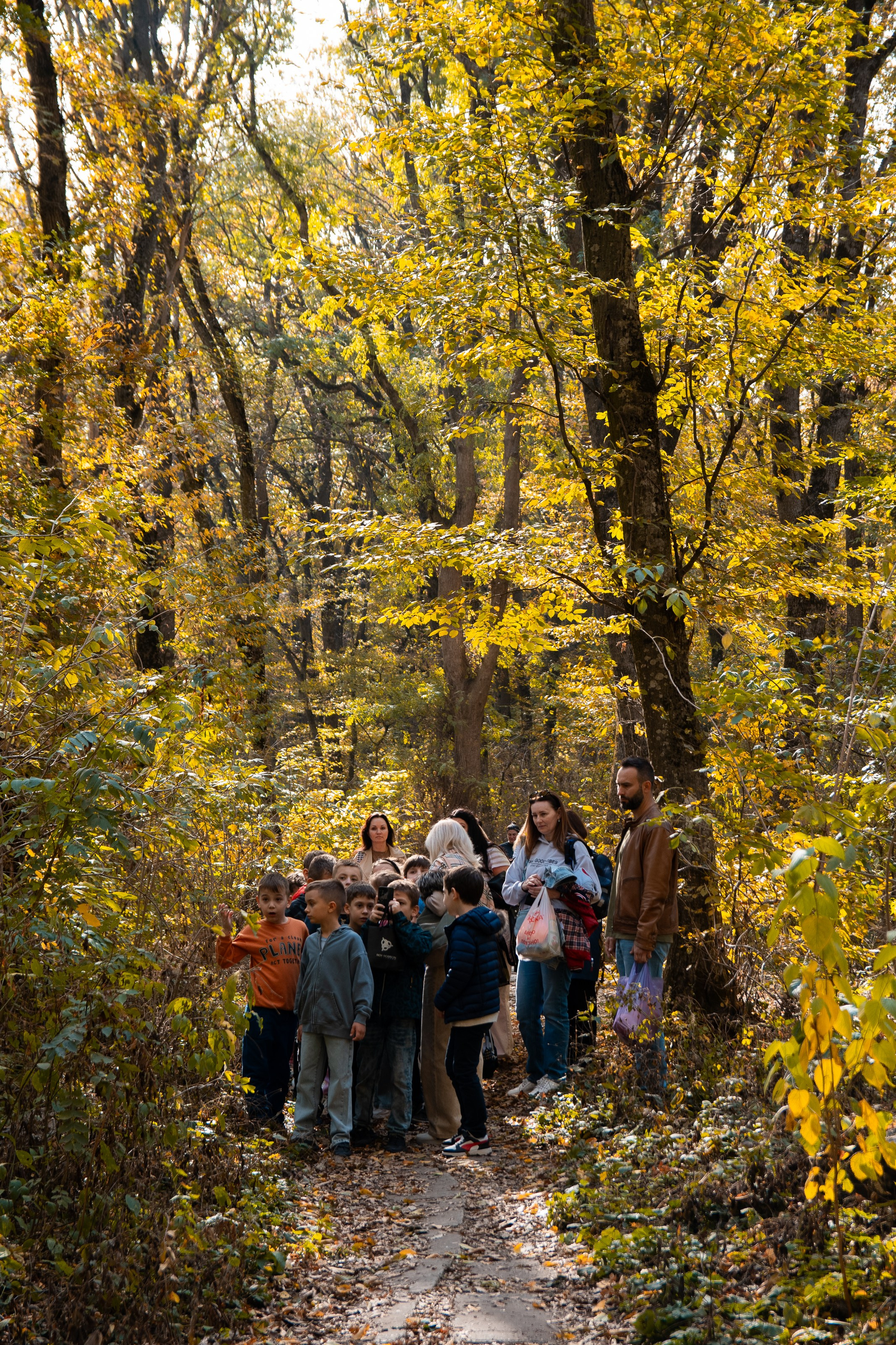 Школьная осенняя фотосессия. Репортажный фотограф в Ставрополе