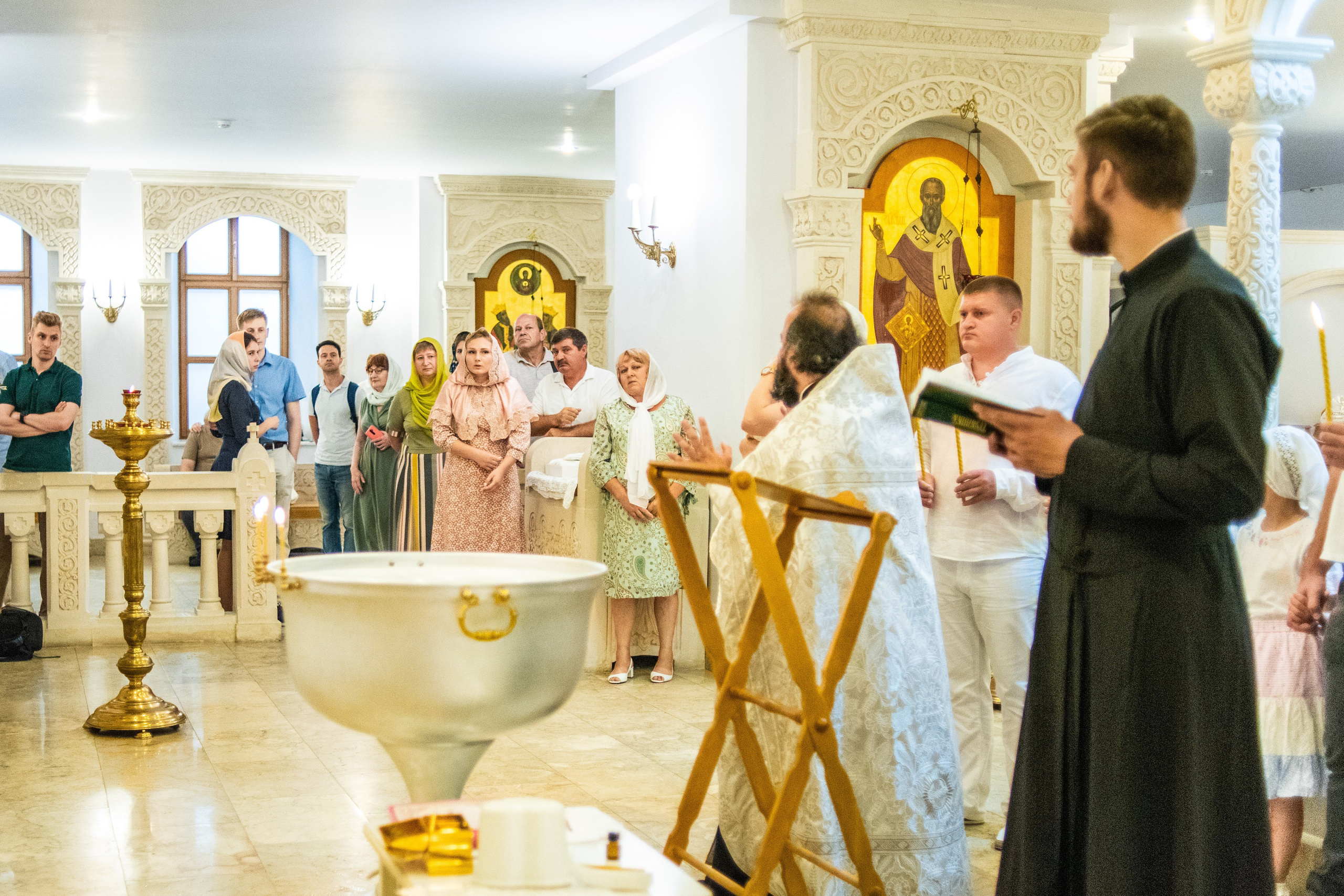 Крещении Ксении. Фотограф Юлия Попова