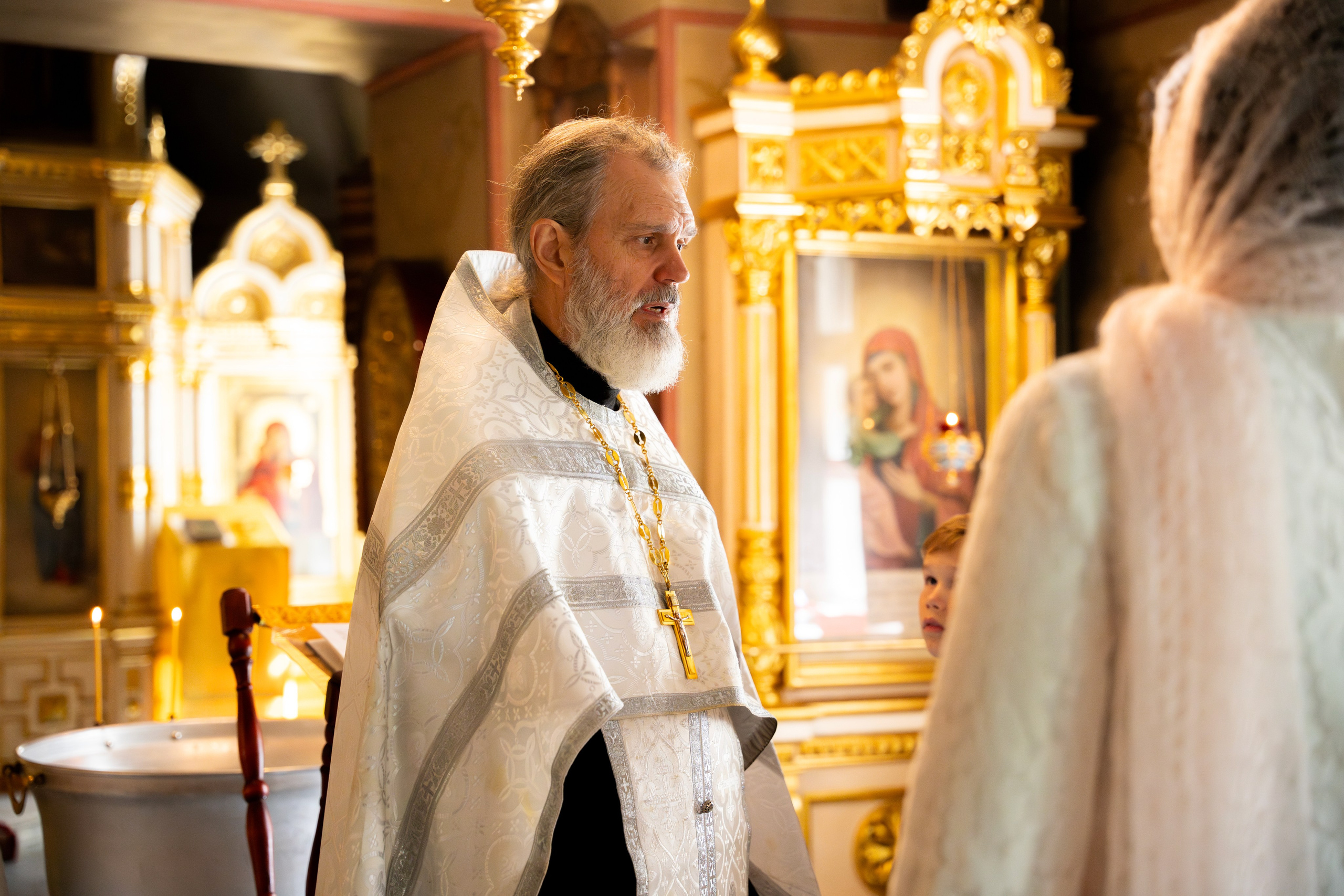 Крещение Даниила. Фотограф Юлия Попова