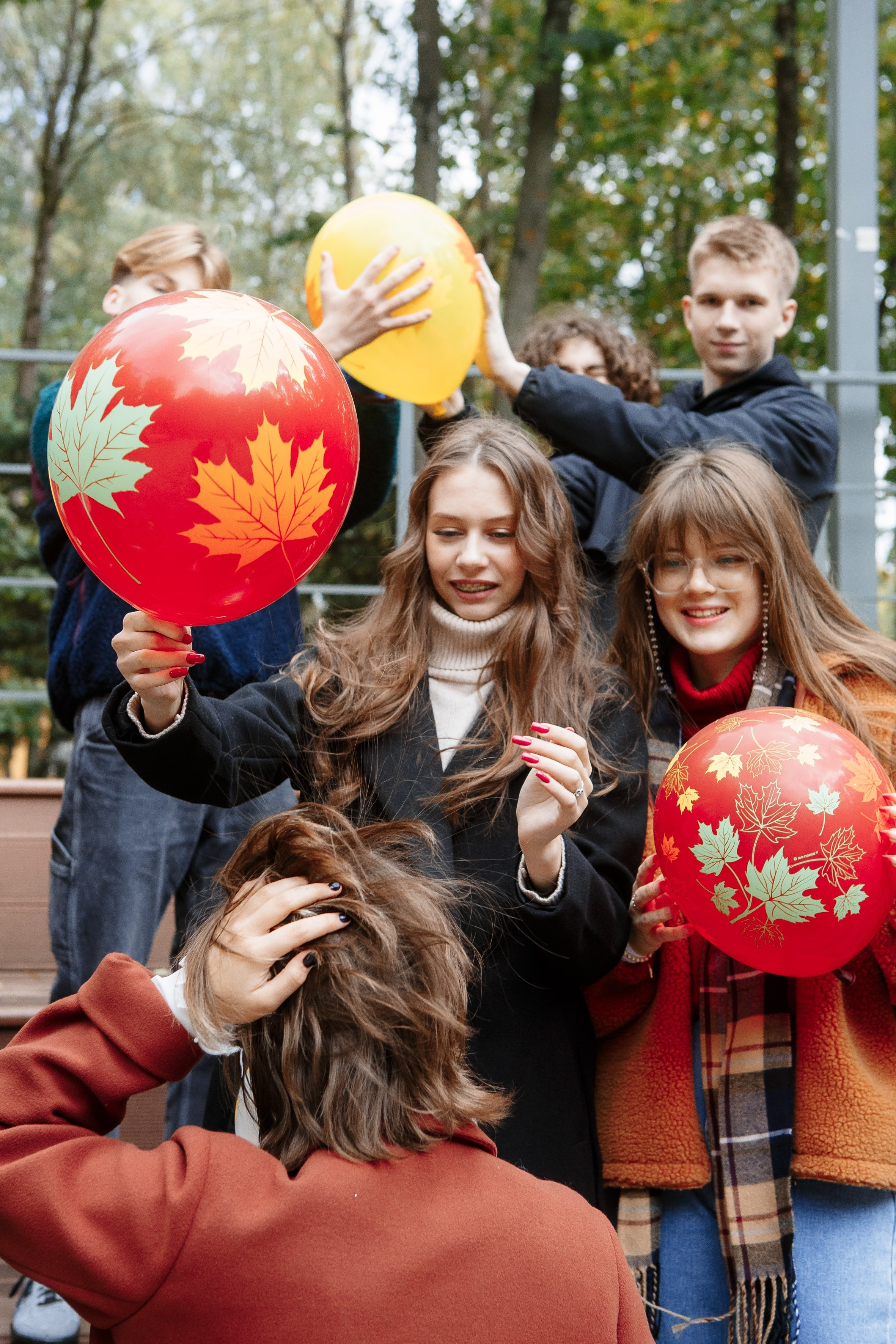 Осень Гимназия 12 11 А 2023. Свадебный и портретный Фотограф в Липецке Дмитрий Котюков