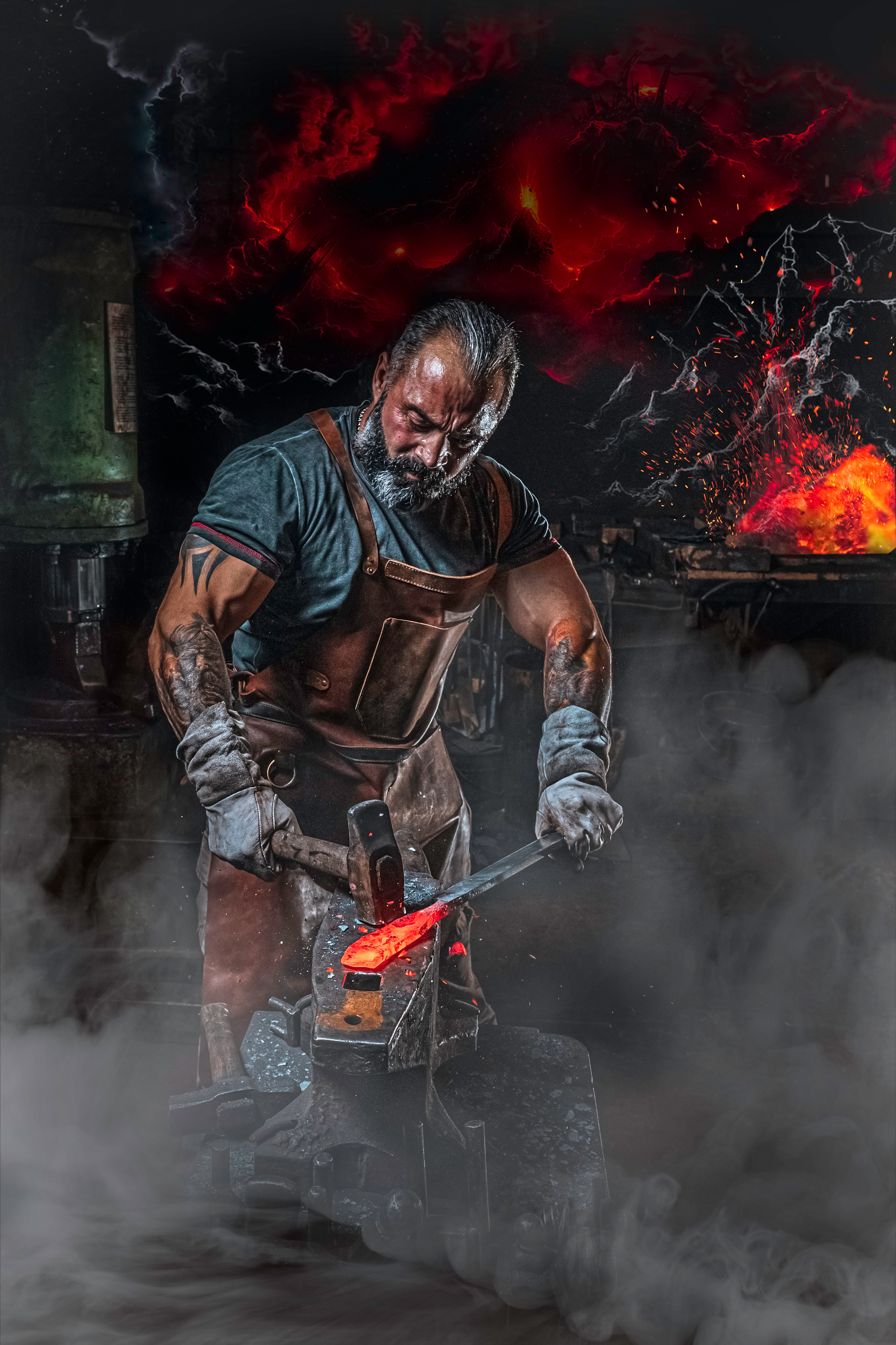 Балерина и Кузнец. Фотограф Андрей Слынченко