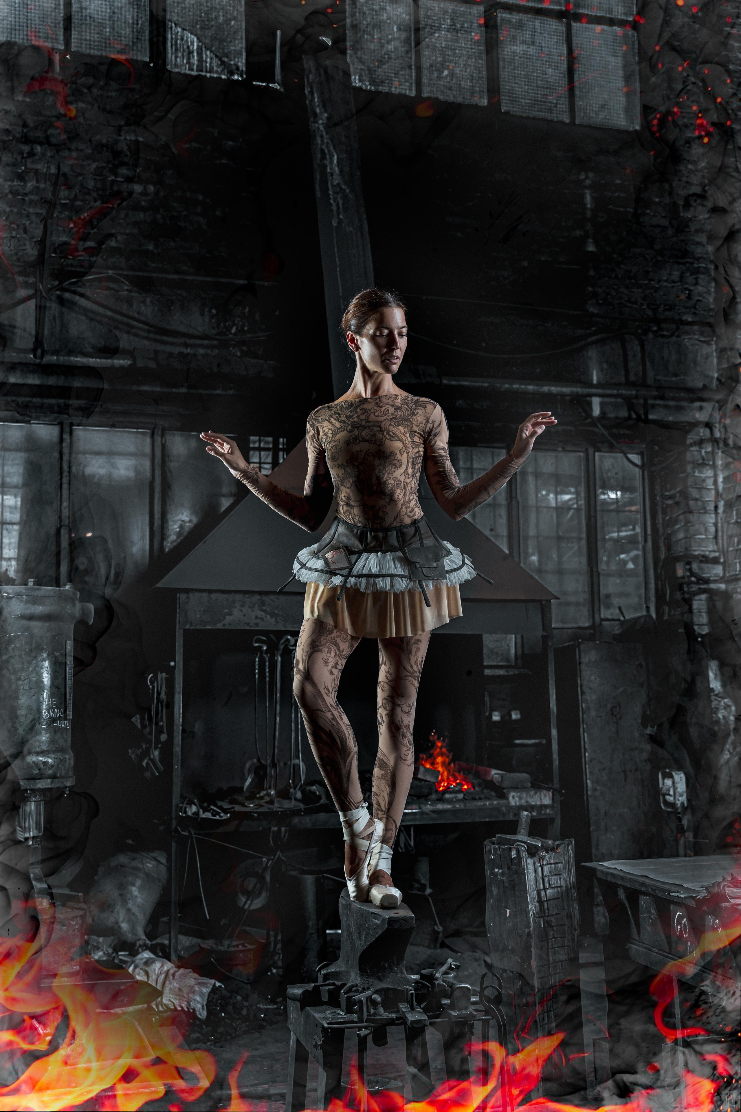 Балерина и Кузнец. Фотограф Андрей Слынченко