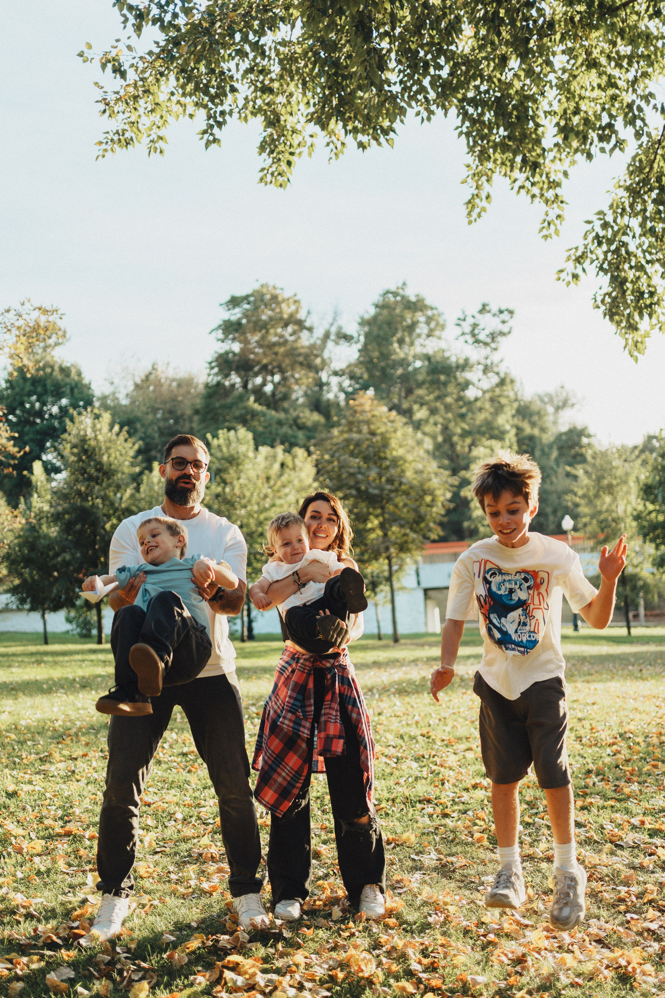 Аня, Илья и сыновья. Семейный и детский фотограф и видеограф в Москве, Серпухове и Тарусе Валерия Сорокина