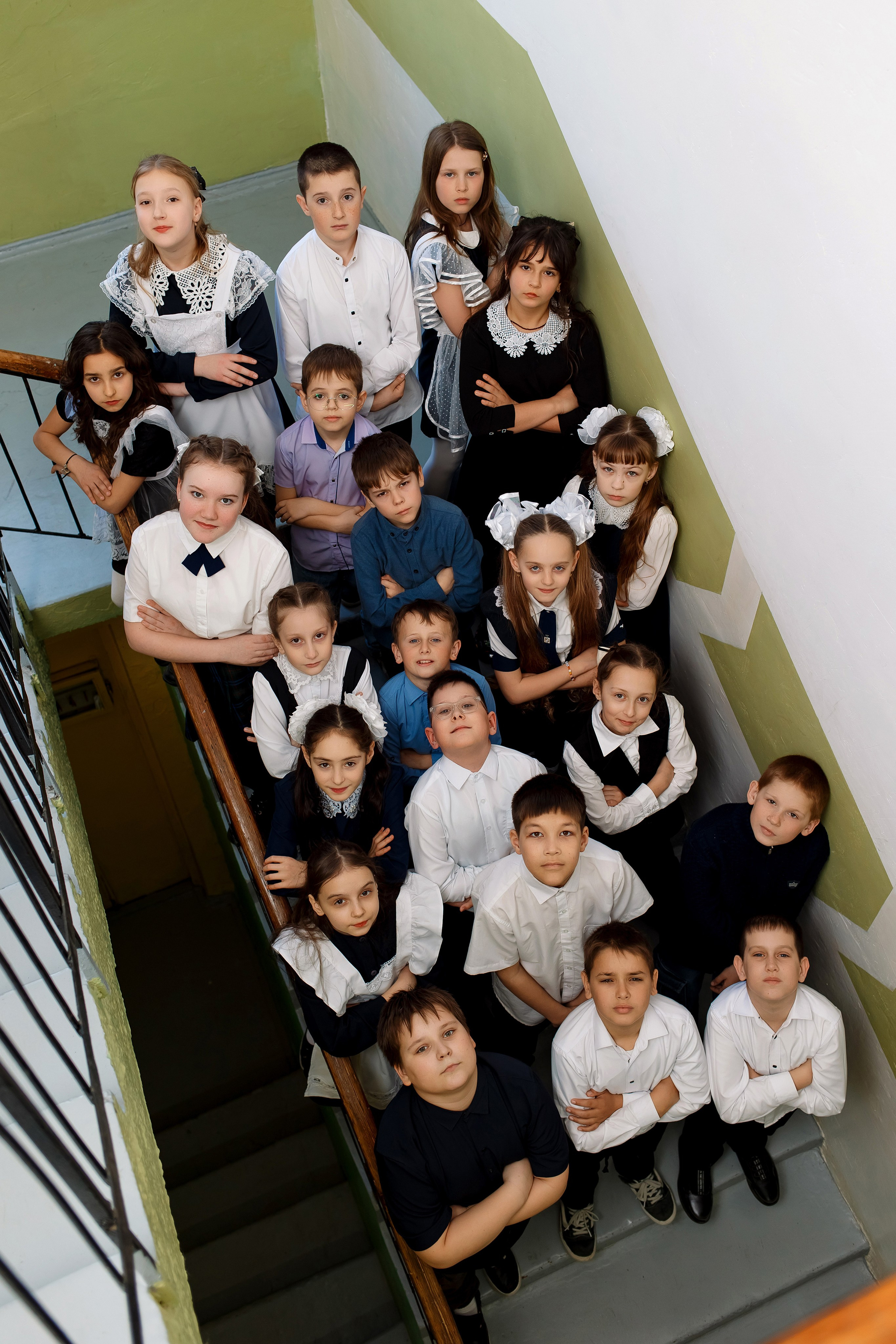 4 класс с. Барабаш. Фотограф Любовь Корниенко, Примоский край