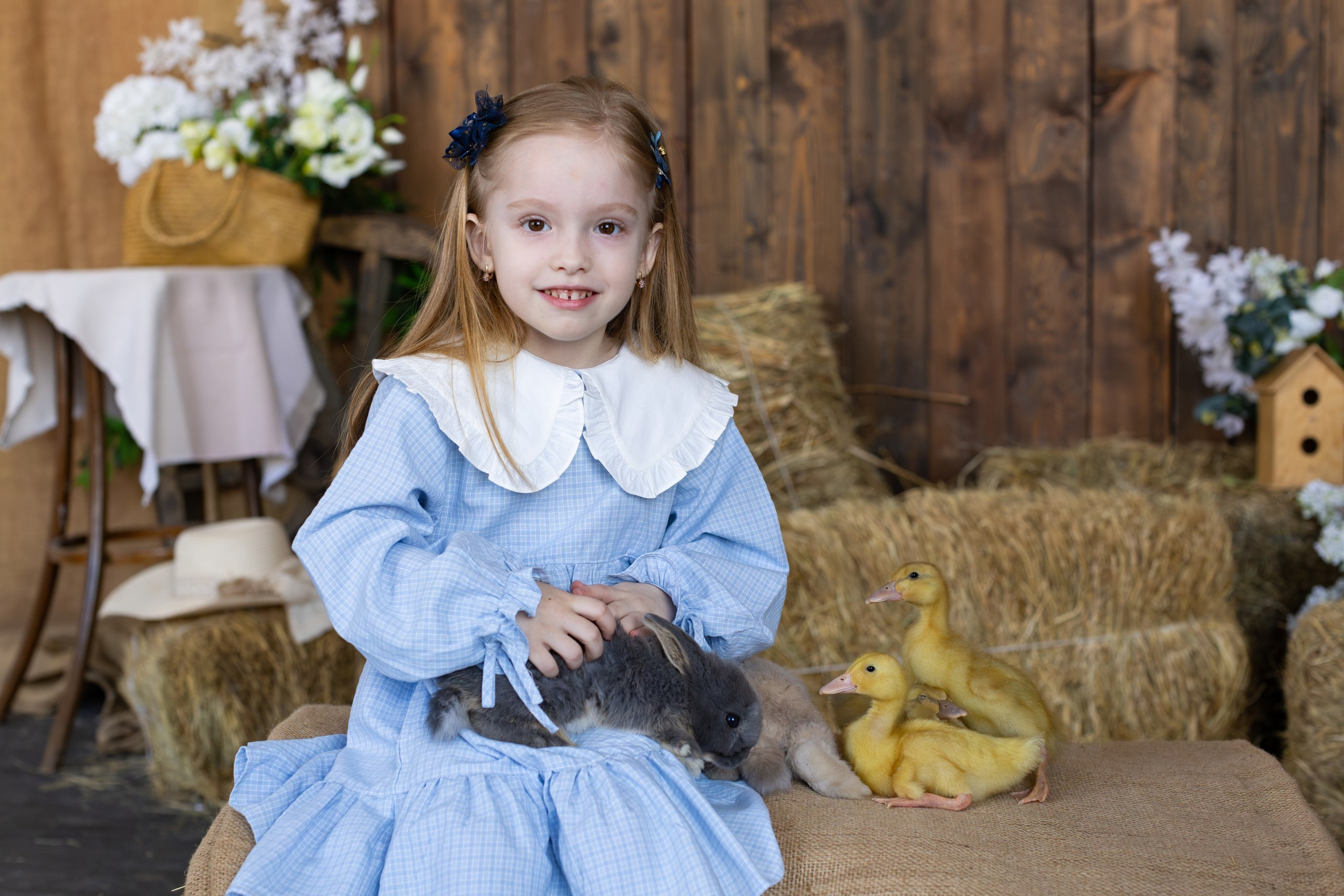 Фотосесии с Утятами и Кроликами (Пасхальные Фотосессии). Семейный и Детский фотограф в Москва Скворцова Татьяна