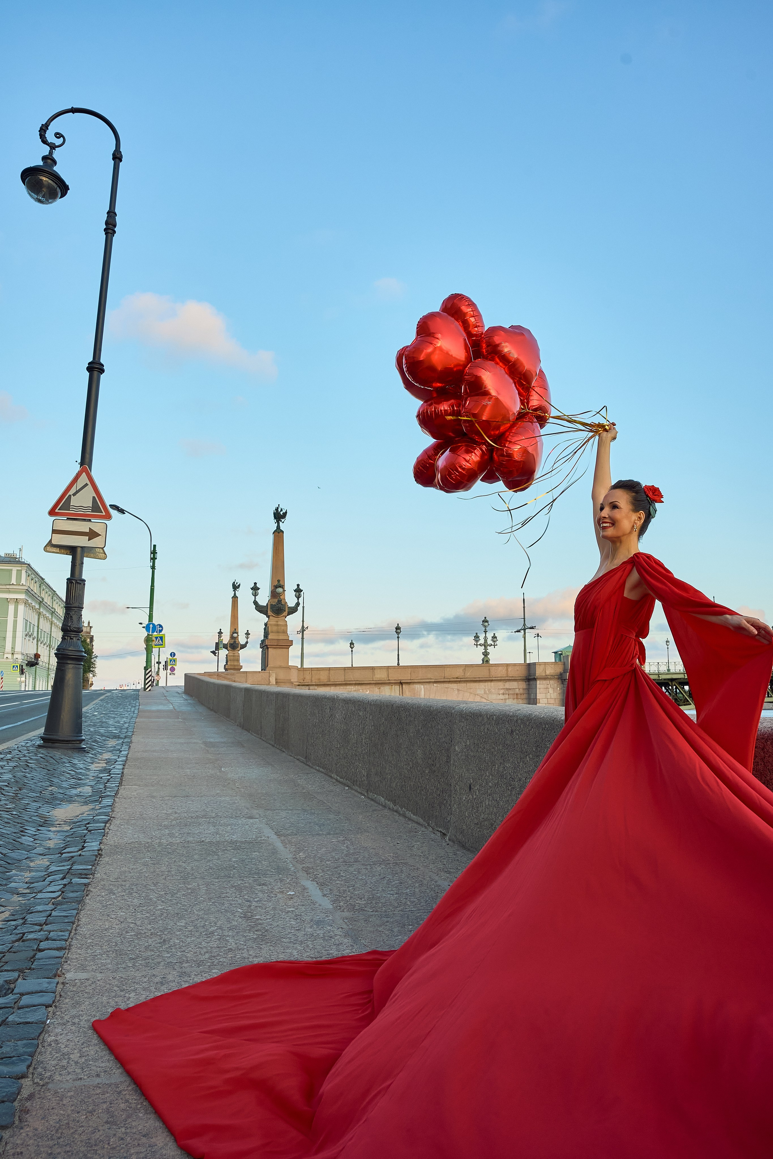 Irina. День рождения на рассвете в центре города Санкт-Петербург🕊️. Фотограф Natalya Litvinova