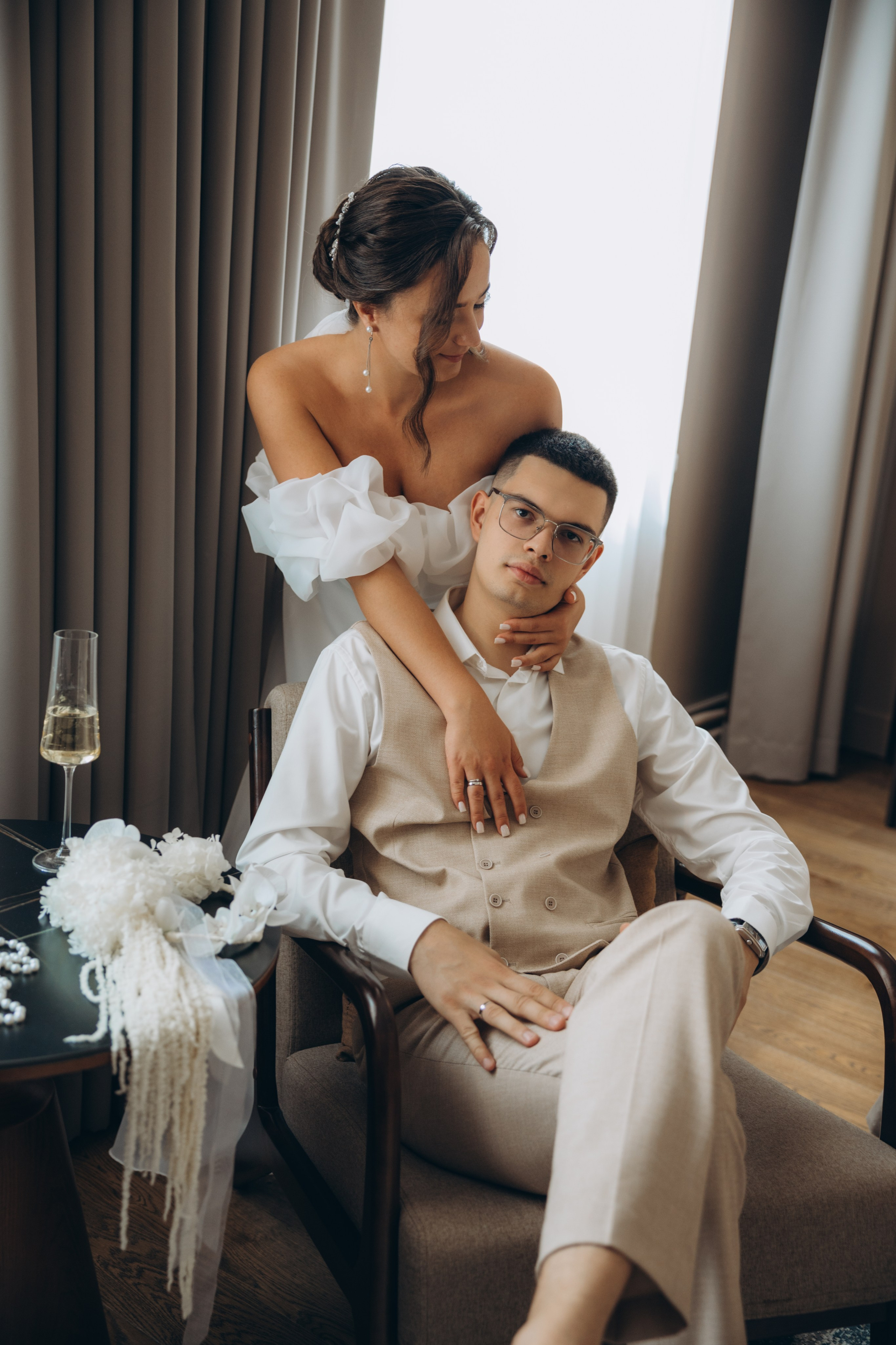 Алексей & Вероника (Утро в отеле Пушкин). Свадебный, семейный фотограф в Иркутске Светлана Макаричева