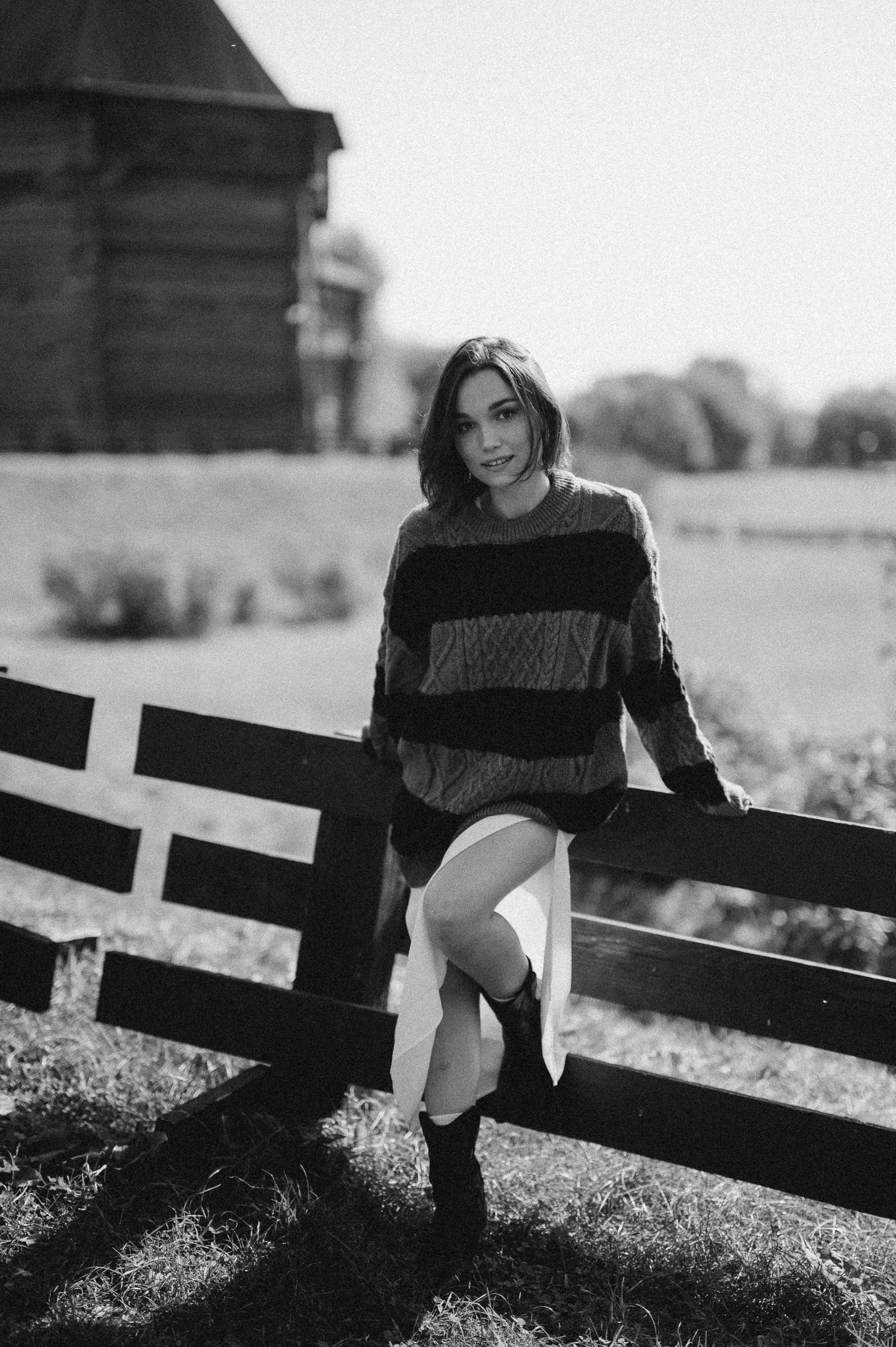 Олеся. Фотосессия на закате в парке Коломенское. Semerlina.ru