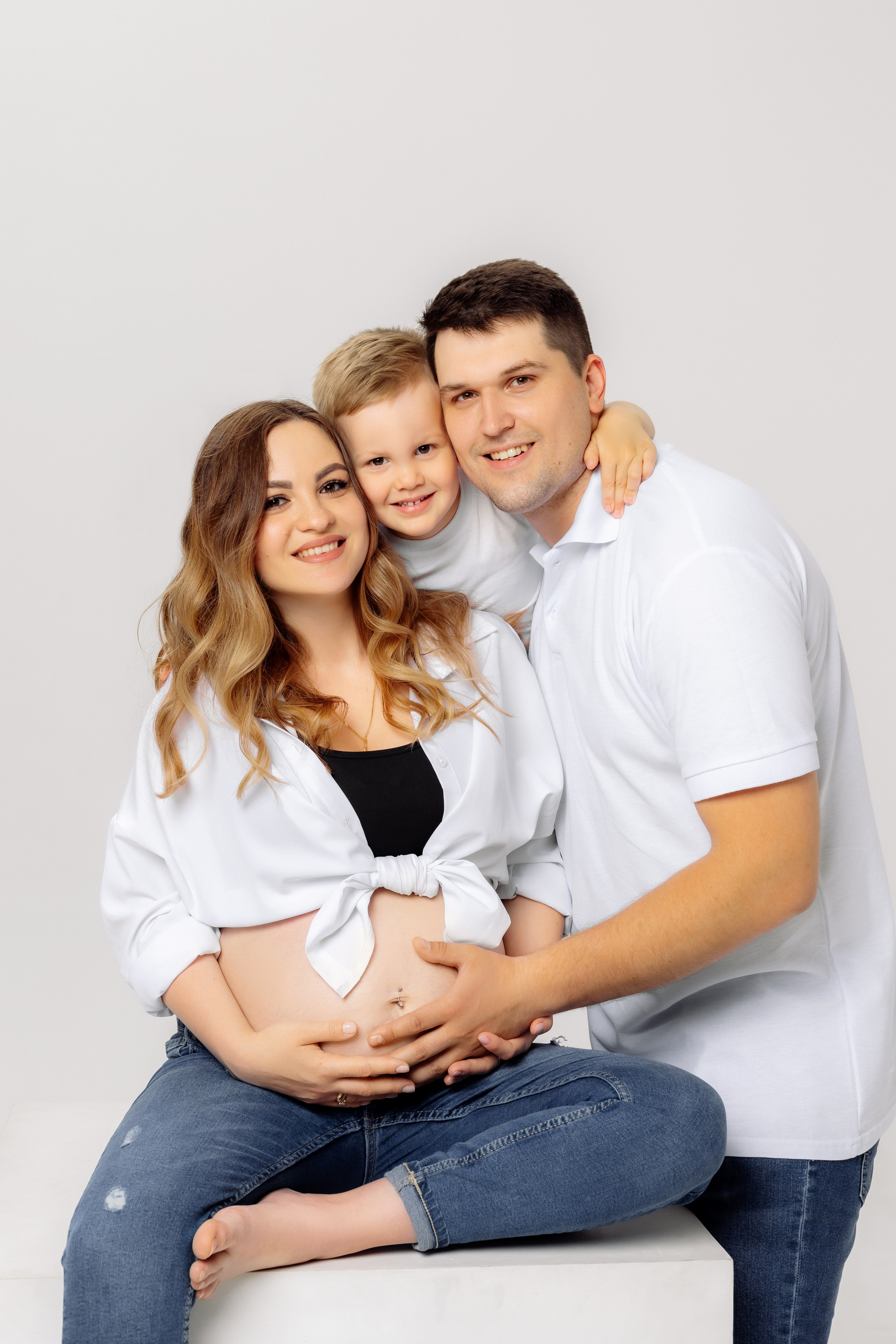 Беременность с семьей. Зотова Алена — семейный и женский фотограф в Зеленограде