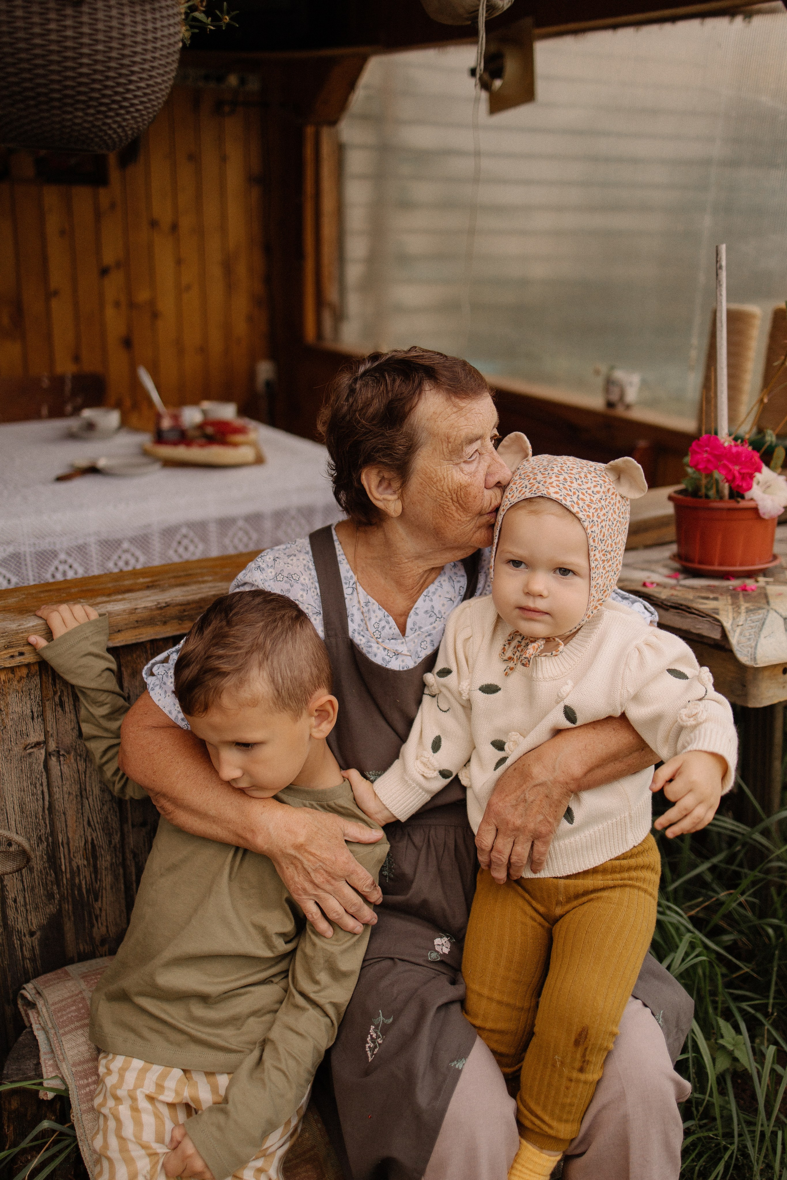 Бабушка и внуки. Семейный фотограф Александра Тарасова