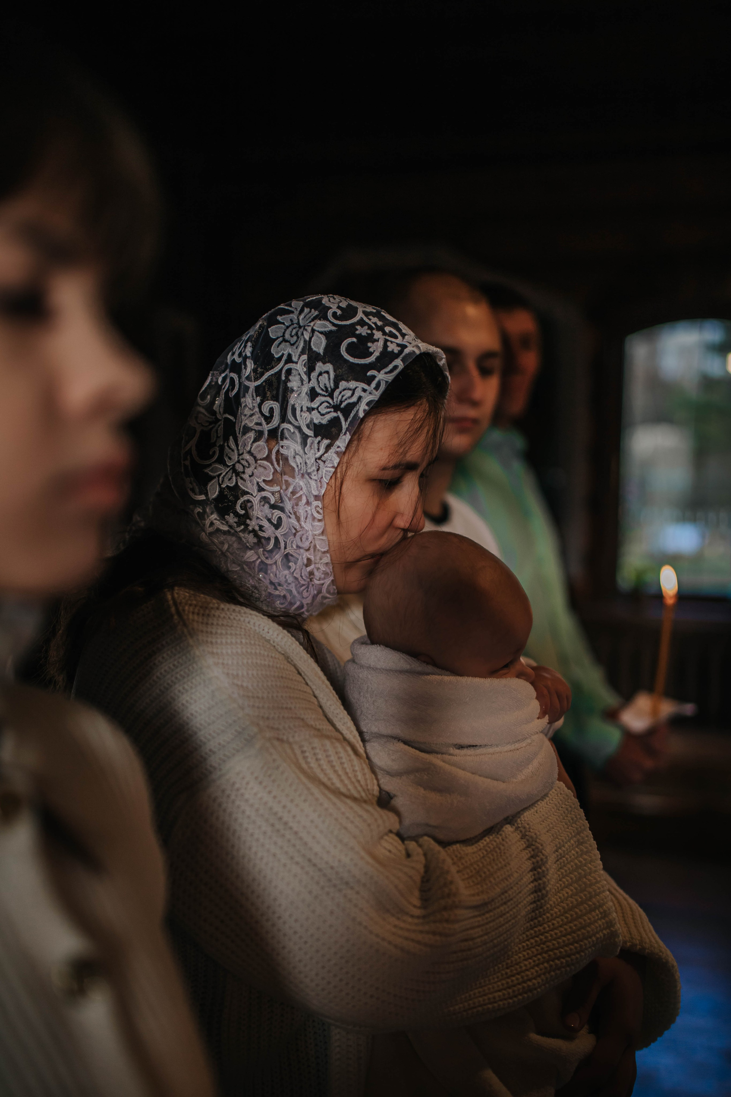 Крещение Дмитрия. Фотограф Дарья Маташкова