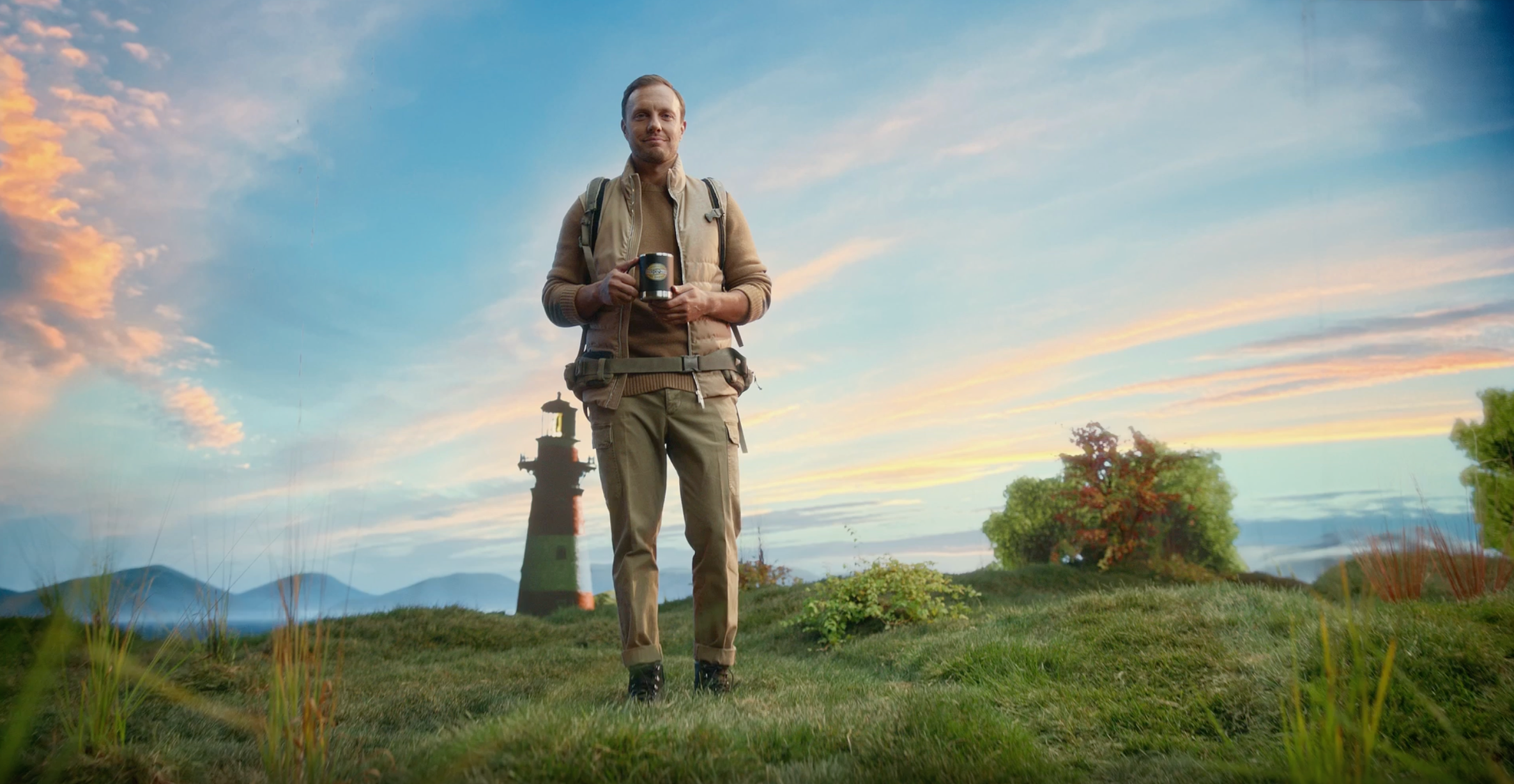 Coffee ads. Naya Novikova set designer portfolio