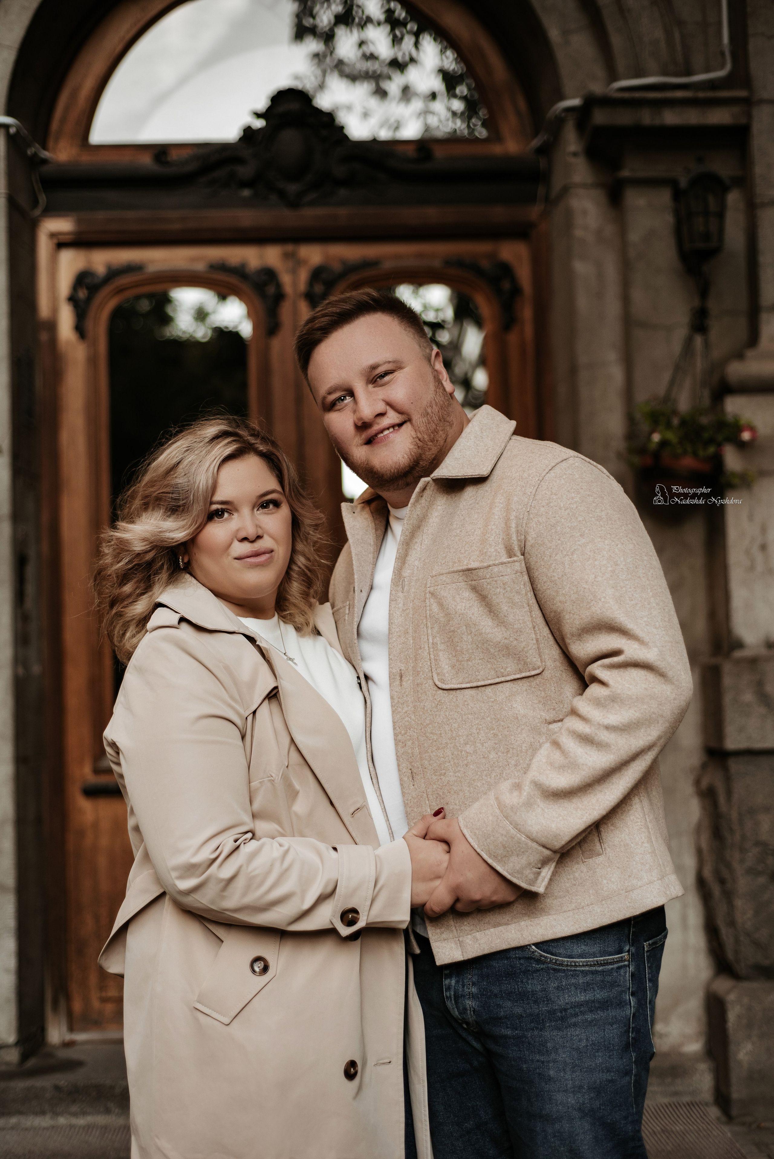 Осенняя прогулка с Каролиной, Владиславом и Асти ♡. Свадебный фотограф в Санкт-Петербурге Надежда Нуждова