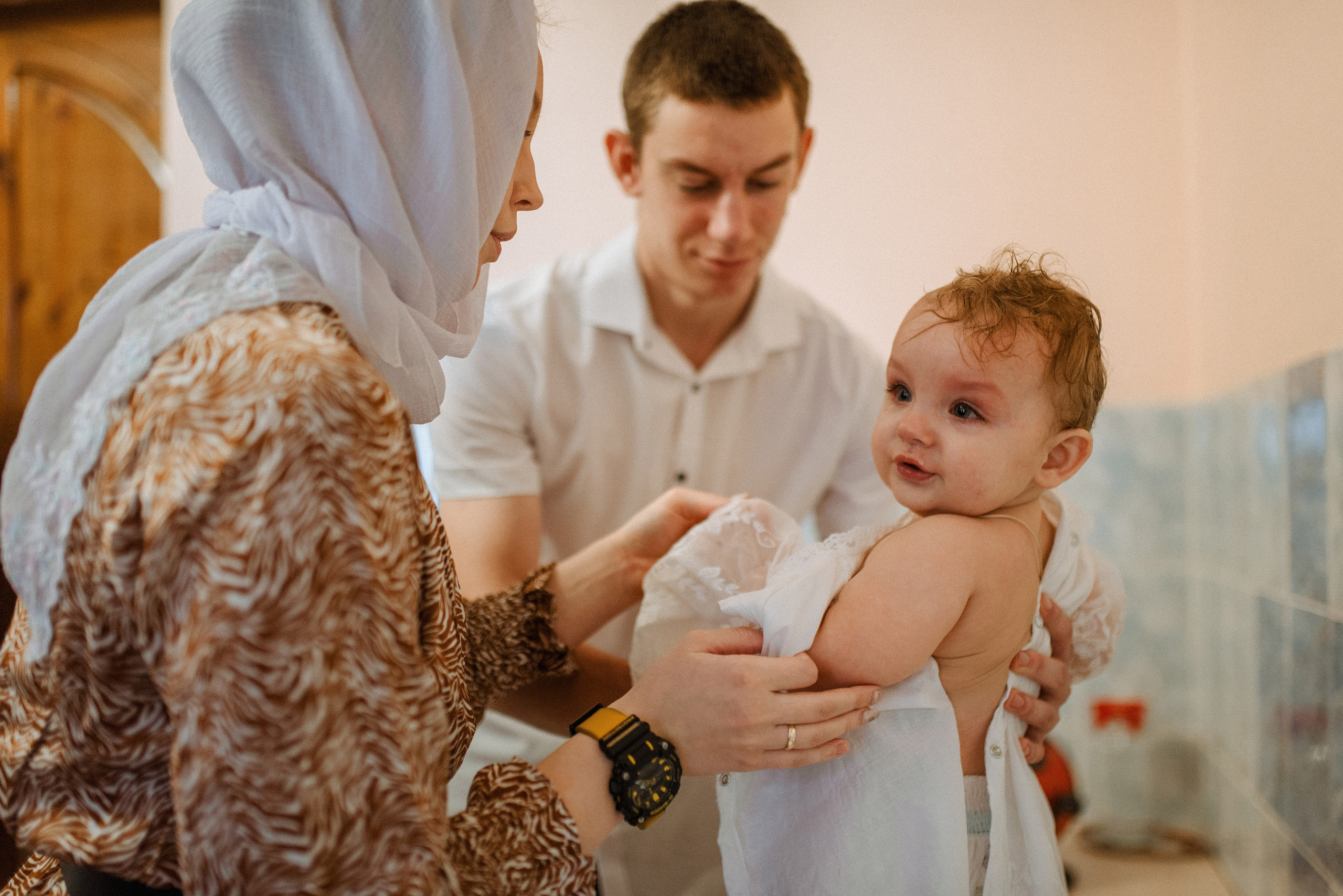 Крещение Евы. Семейный документальный фотограф в Волгограде Мариэта Додина