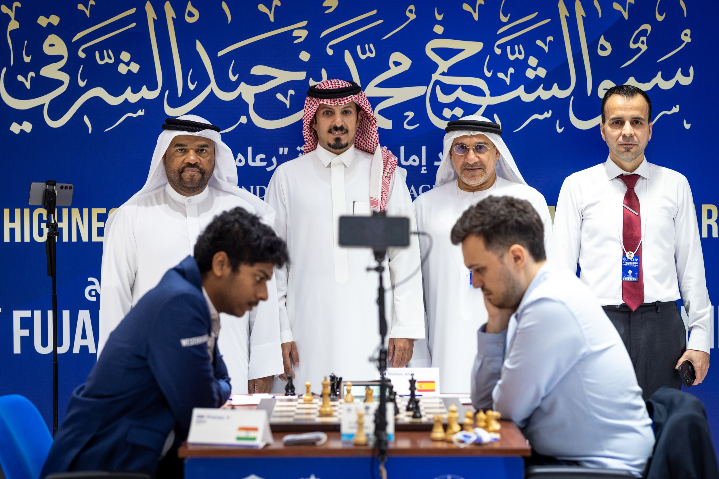 2025.09.01 1st. FUJAIRAH GLOBAL Chess Championship — Round9. Фотограф Анна Штурман (репортажная съёмка любых событий и мероприятий) Anna Shtourman photographer