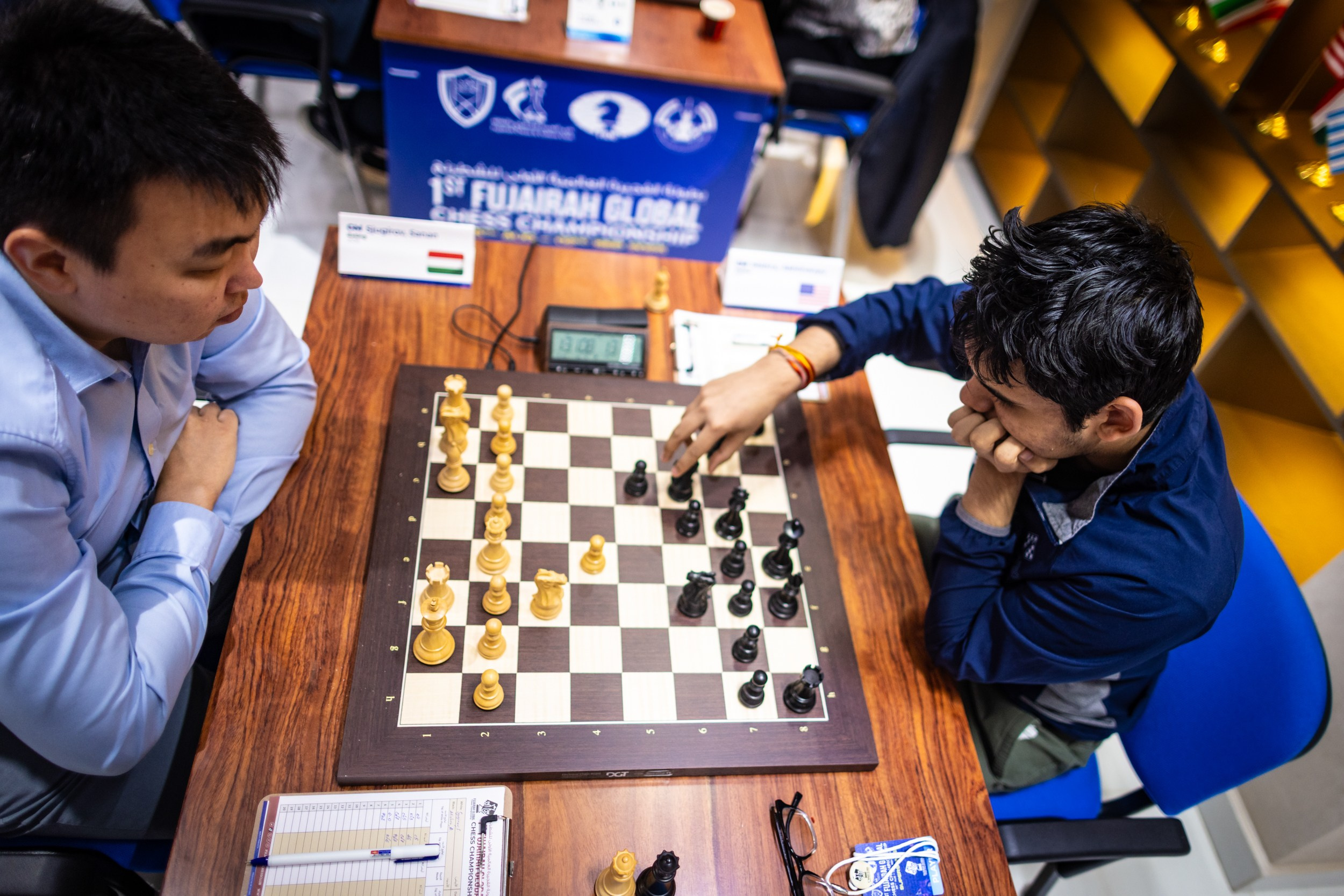 2025.09.01 1st. FUJAIRAH GLOBAL Chess Championship — Round9. Фотограф Анна Штурман (репортажная съёмка любых событий и мероприятий) Anna Shtourman photographer