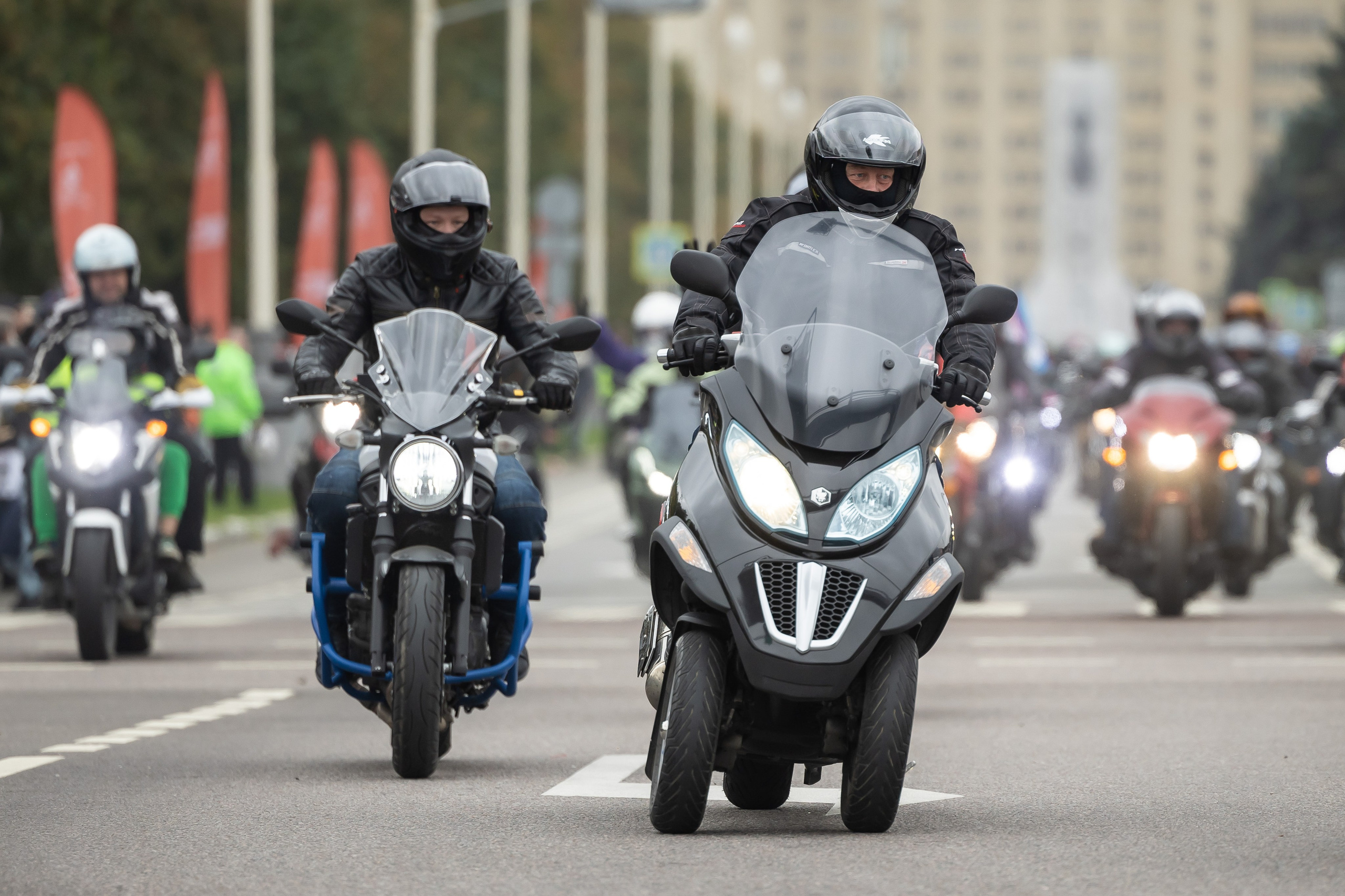 13-й Московский Мотофестиваль. Фотограф Владимир Охрименко