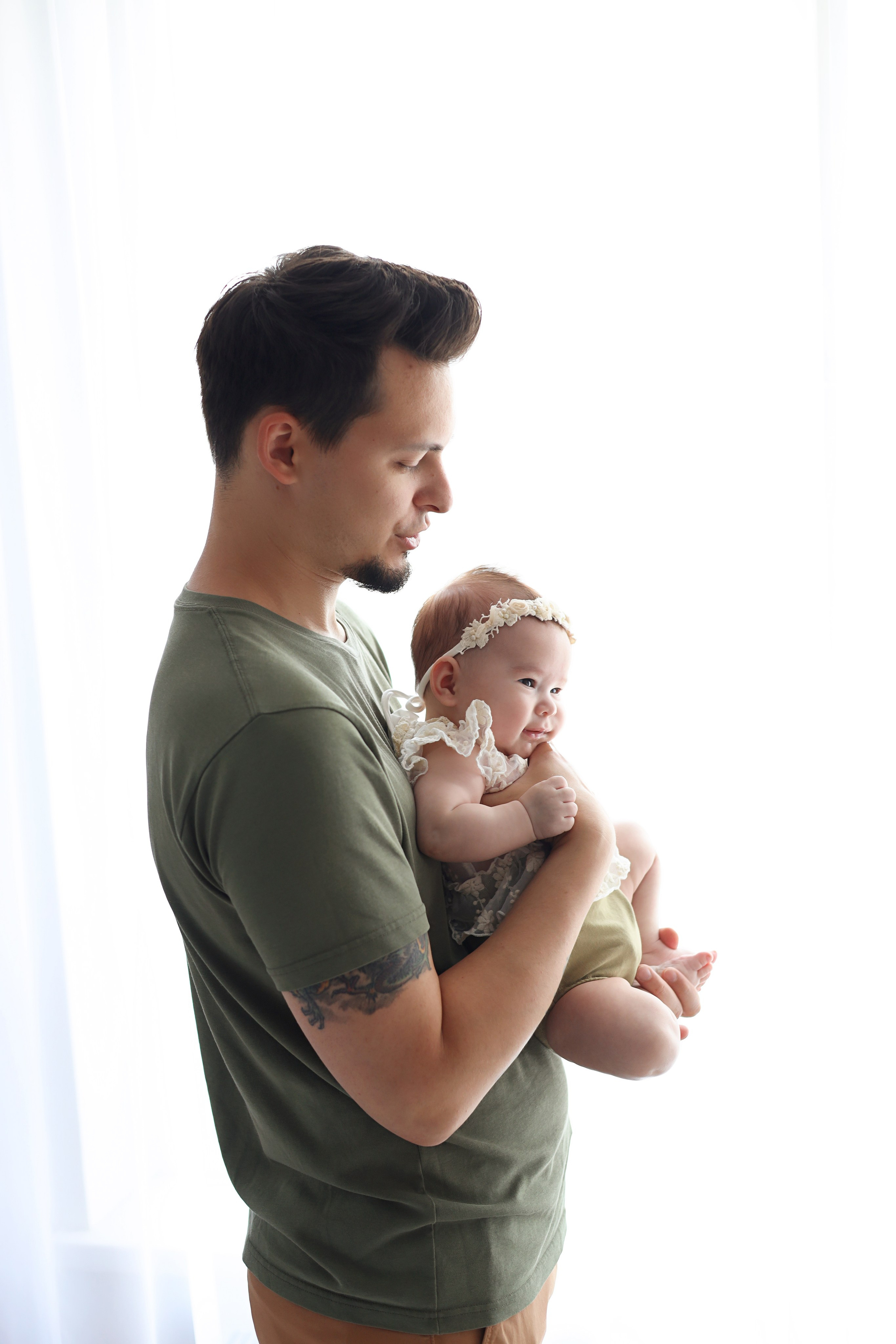 Фотосессия Василисы в студии в Бутово. Фотограф новорожденных Москва. Ньюборн фотограф Москва