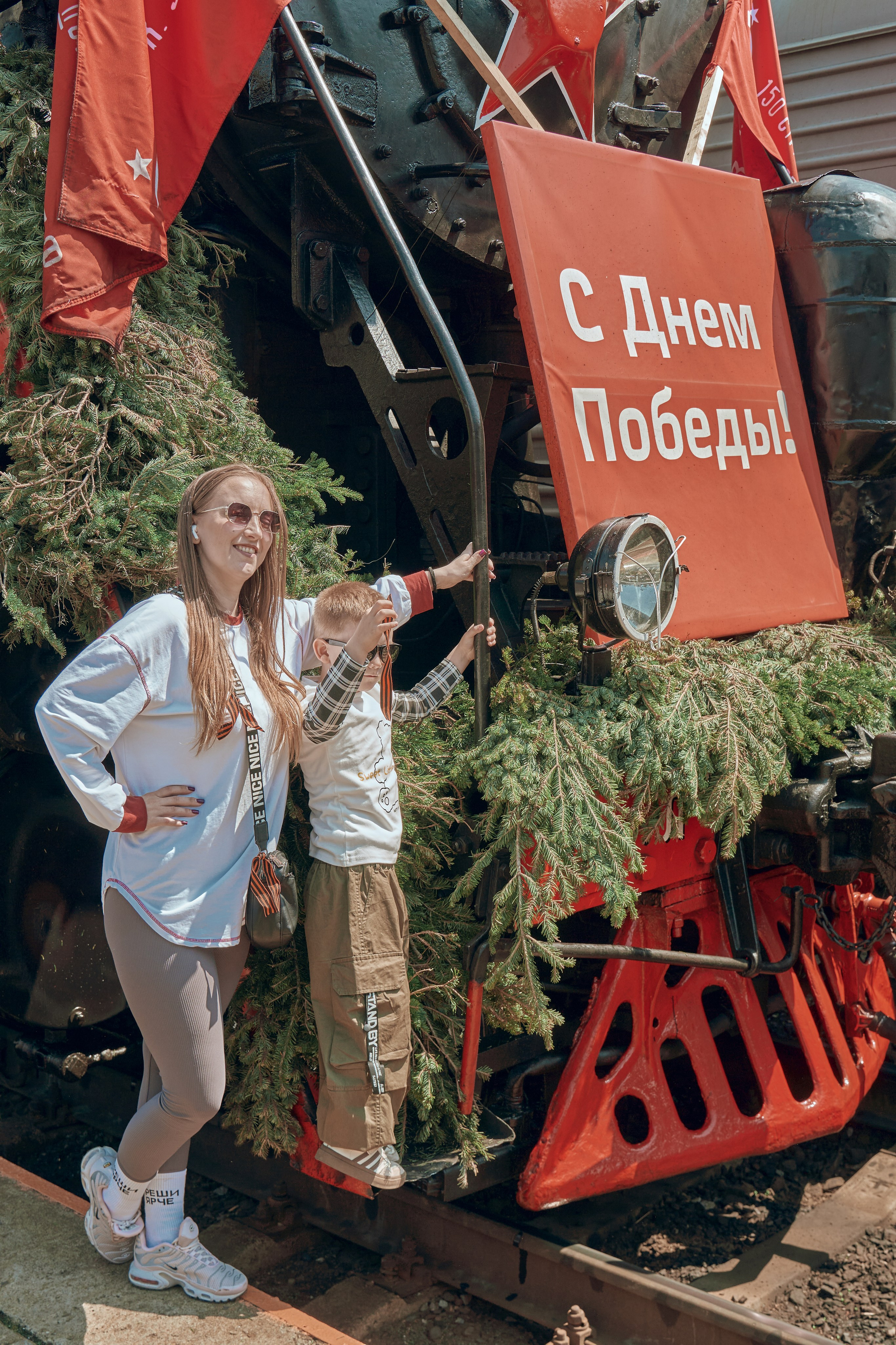 Поезд Победы!. Фотограф во Владивостоке