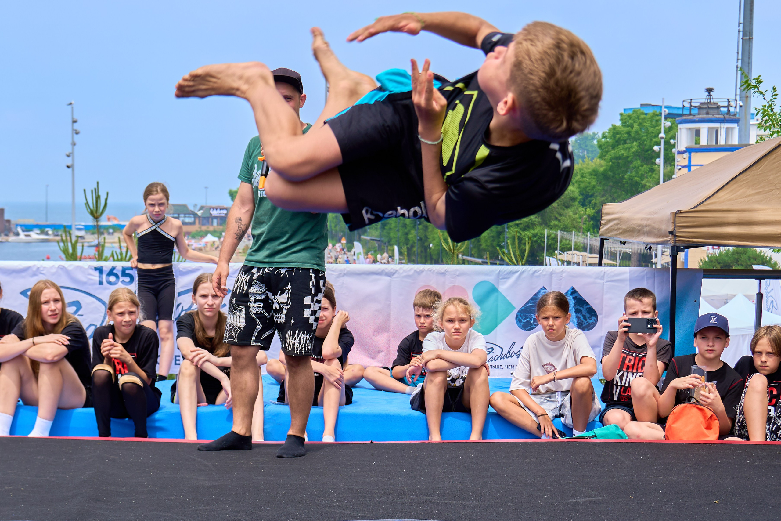 День спорта. Фотограф во Владивостоке