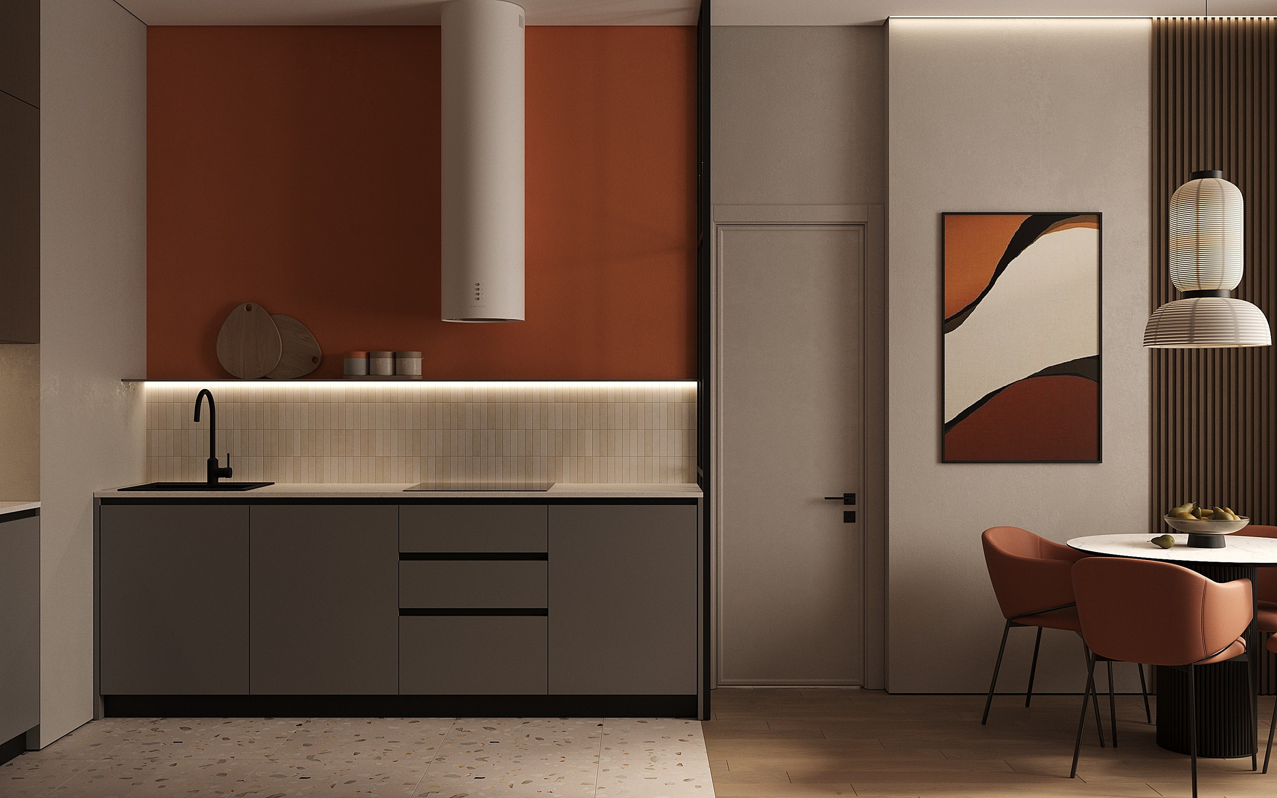 ЖК «Символ"/ Москва/ 62кв. м. Ксения Барабаш дизайнер интерьера в Санкт-Петербурге