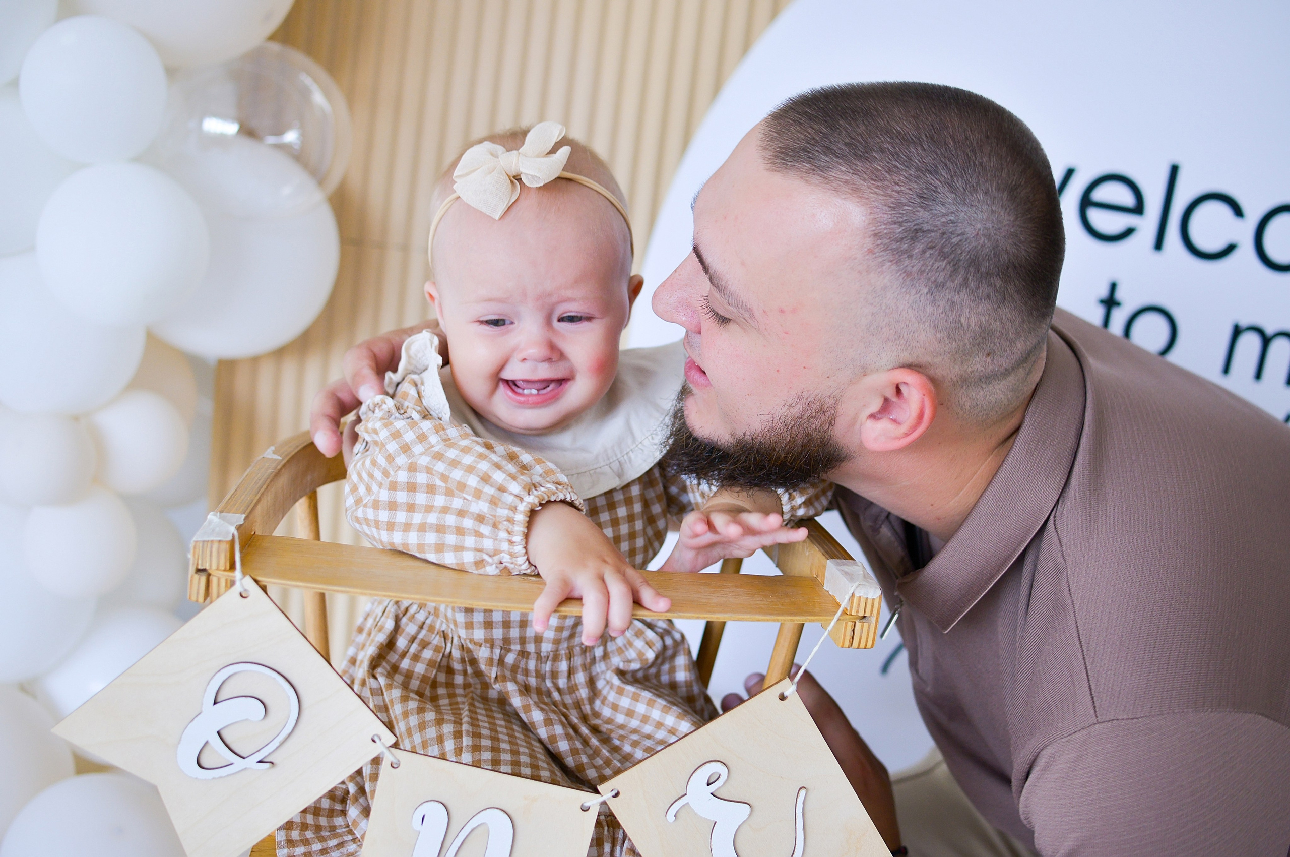 Детская семейная фотосессия на годик. Фотограф новорожденных Краснодар Малышенко Надежда
