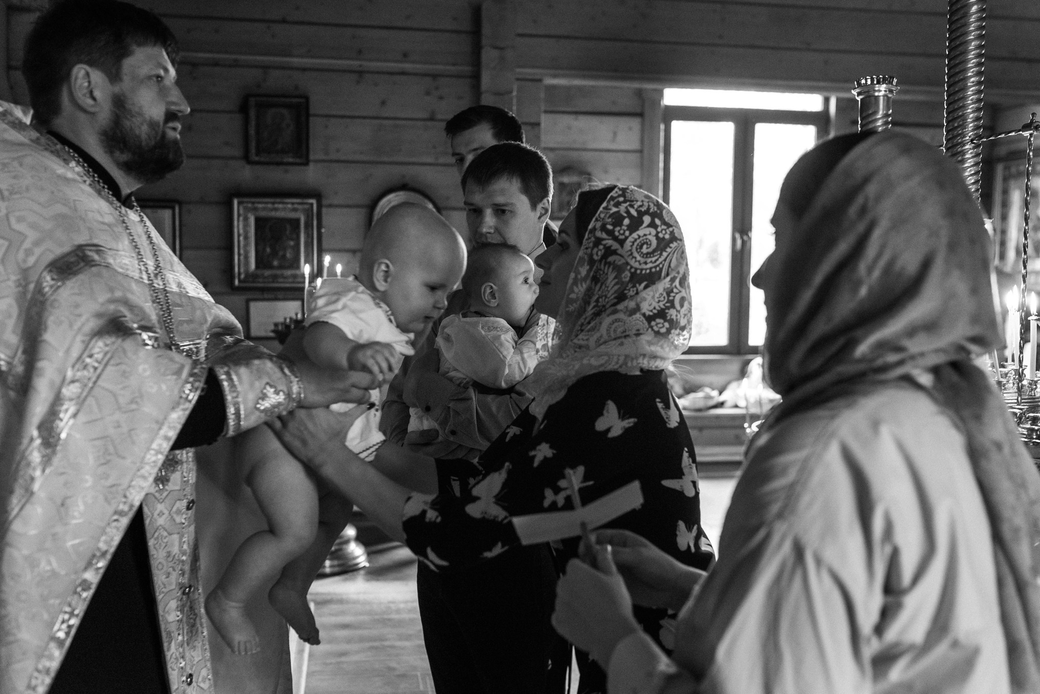 Крещение в церкви. Свадебный и семейный фотограф из Санкт-Петербурга Климов Анатолий