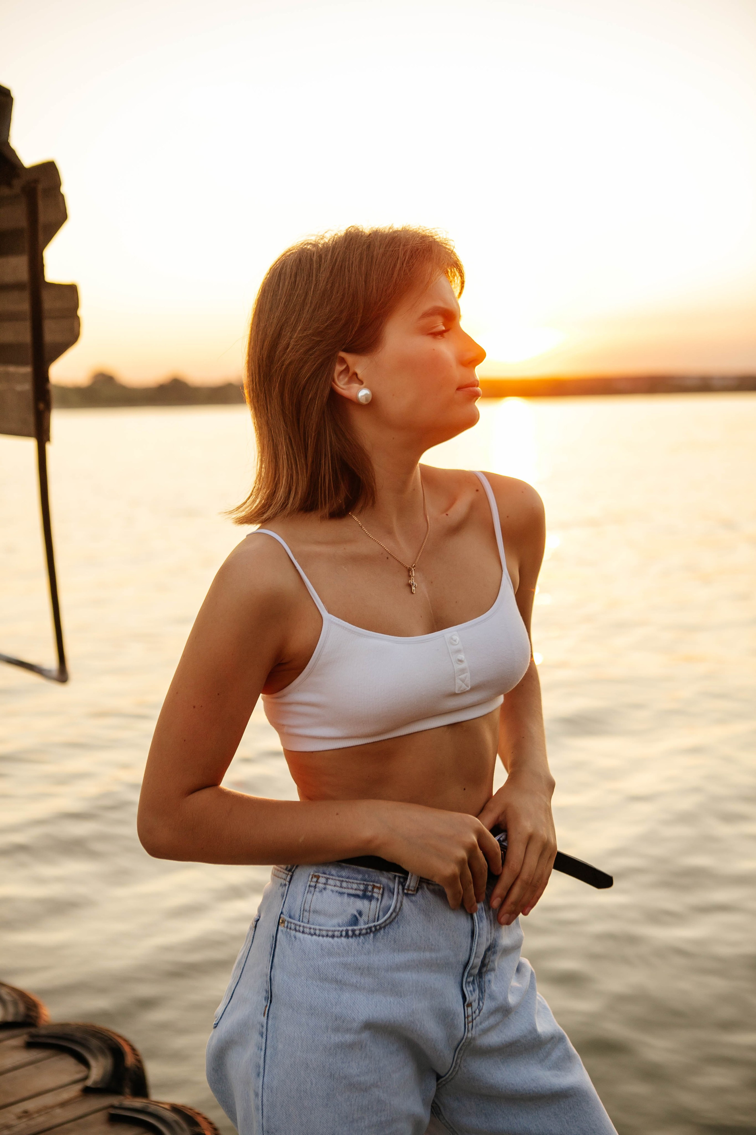 Анастасия у реки. Фотограф Санкт-Петербург Раднаева Юлия