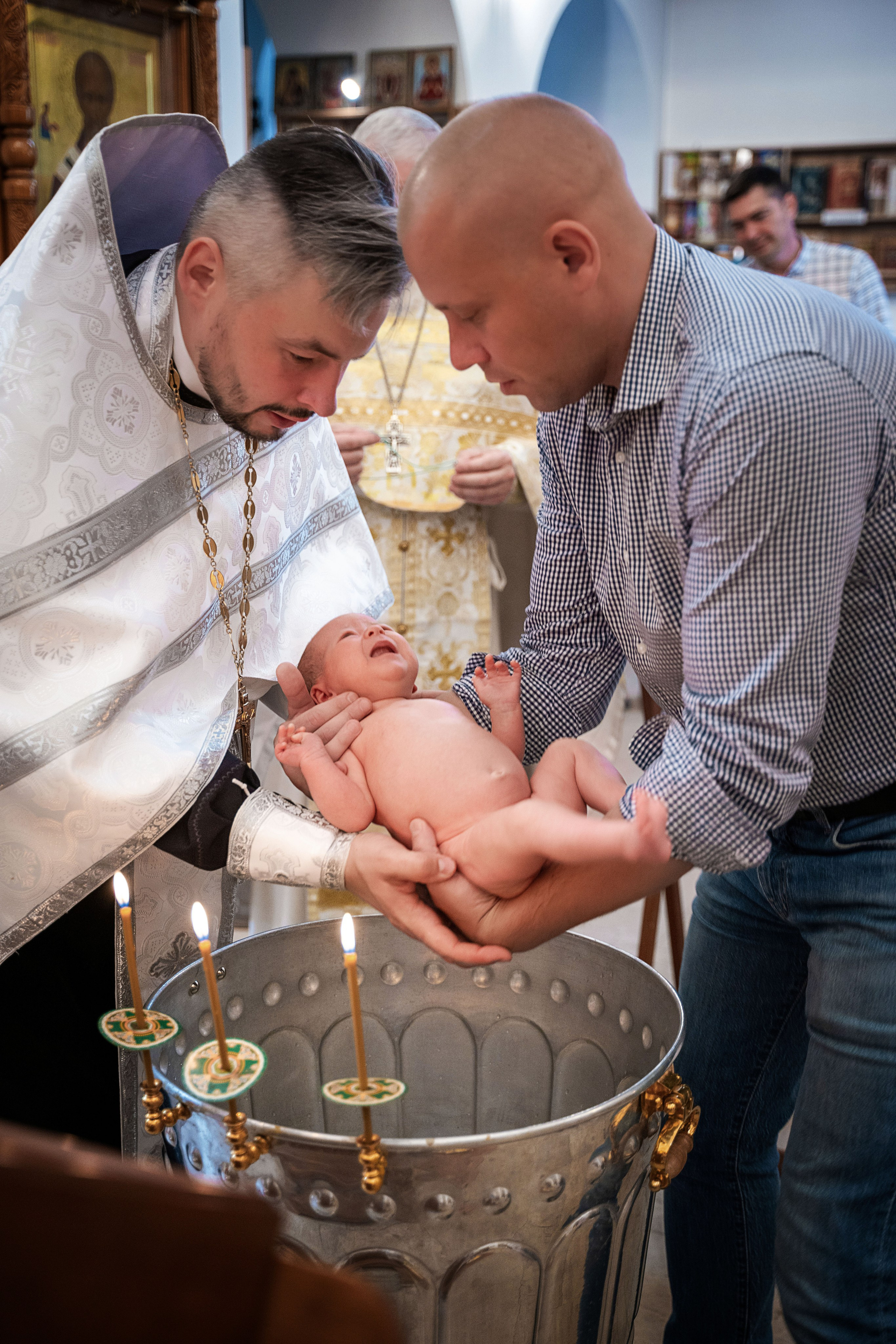 Крещение Александры. Фотограф Мария Орлова