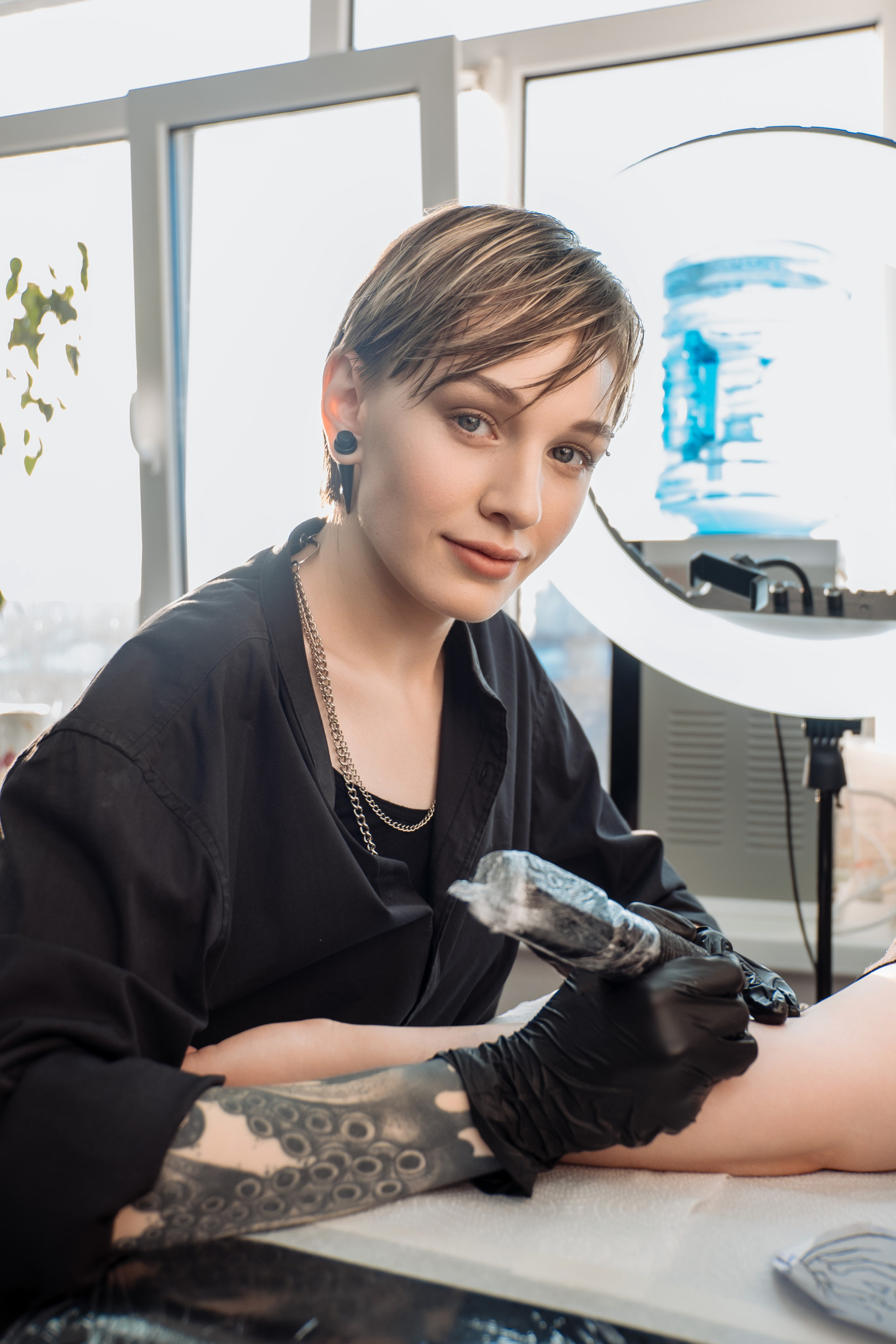 Ирина — тату мастер. Фотограф Молчанов Александр