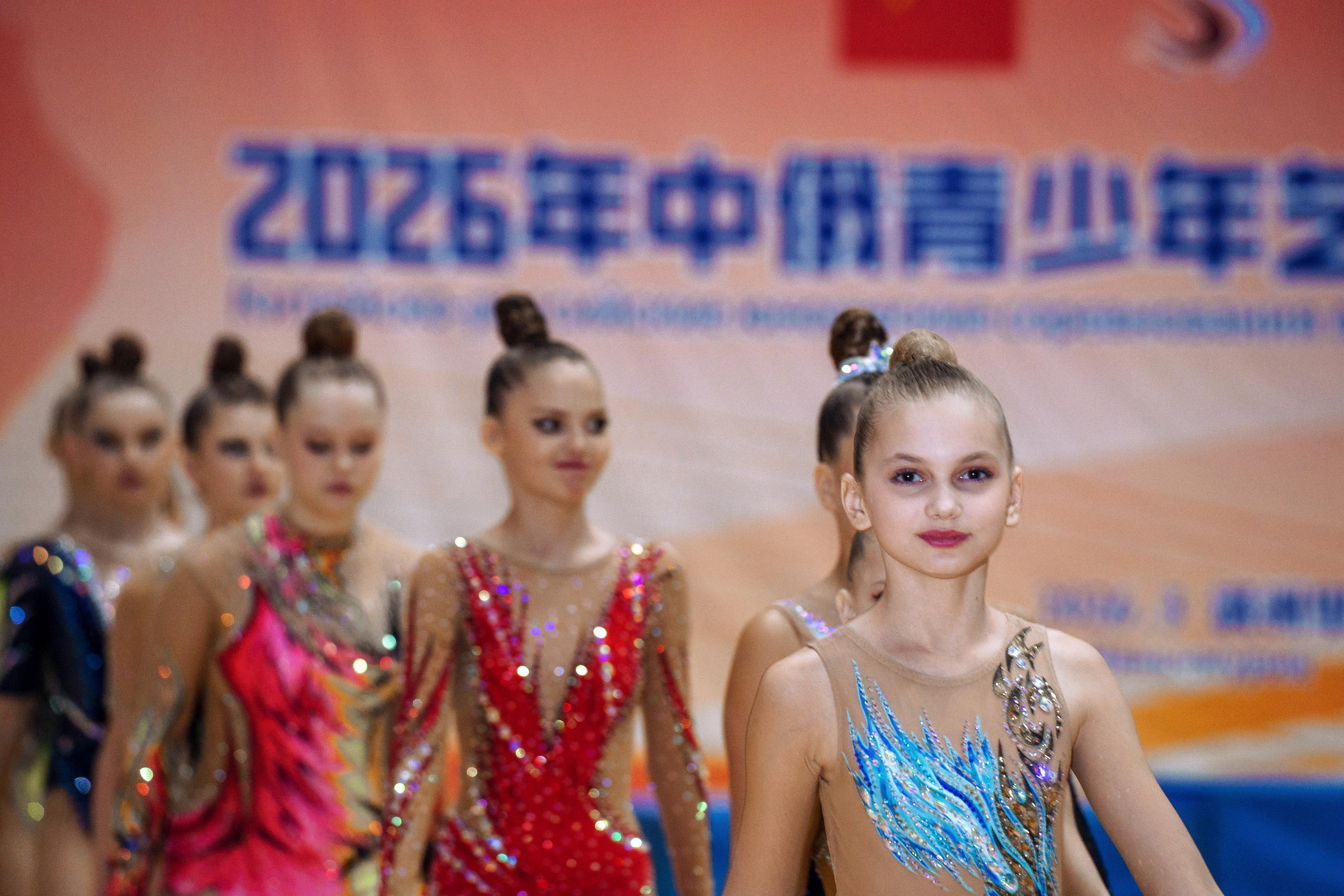 Март 2026 Международные соревнования. Художественная гимнастика. Китай. Детский Спортивный фотограф в Новосибирске Наталья Головина