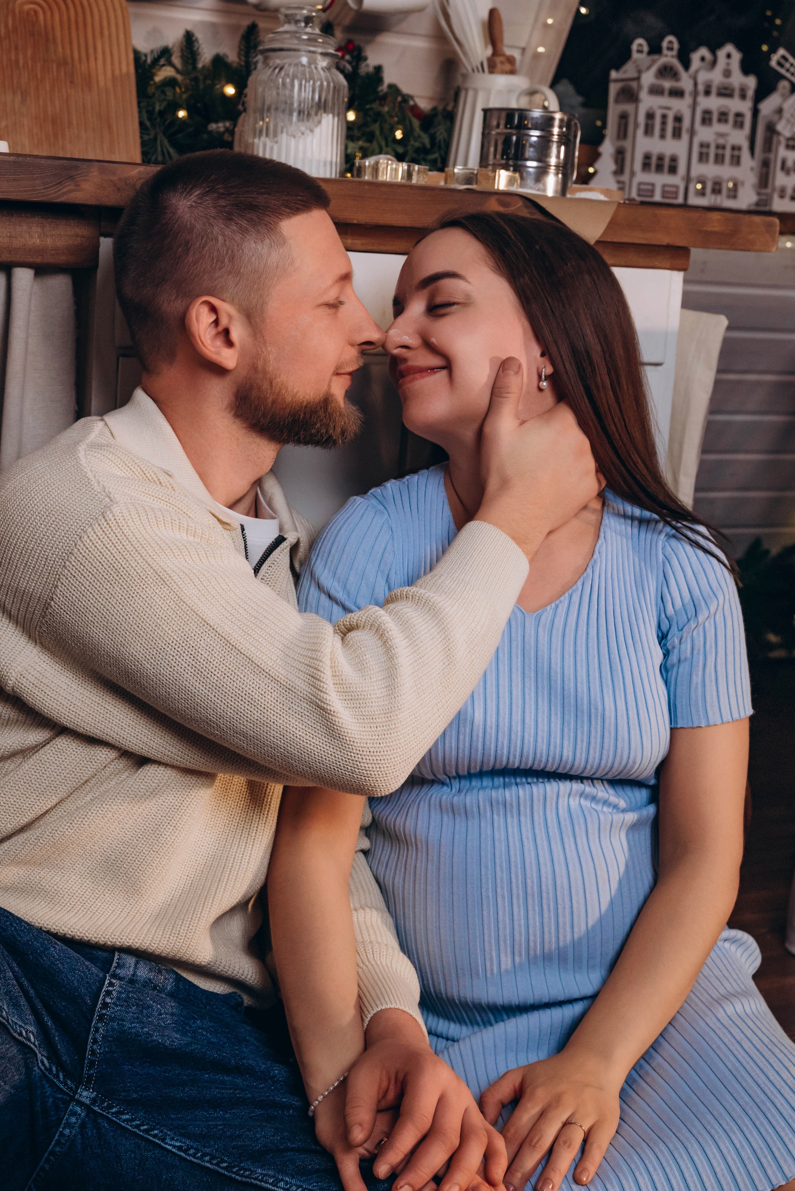 Семейная новогодняя фотосессия. Свадебный фотограф в Сергиевом Посаде недорого Ольга Гузанова