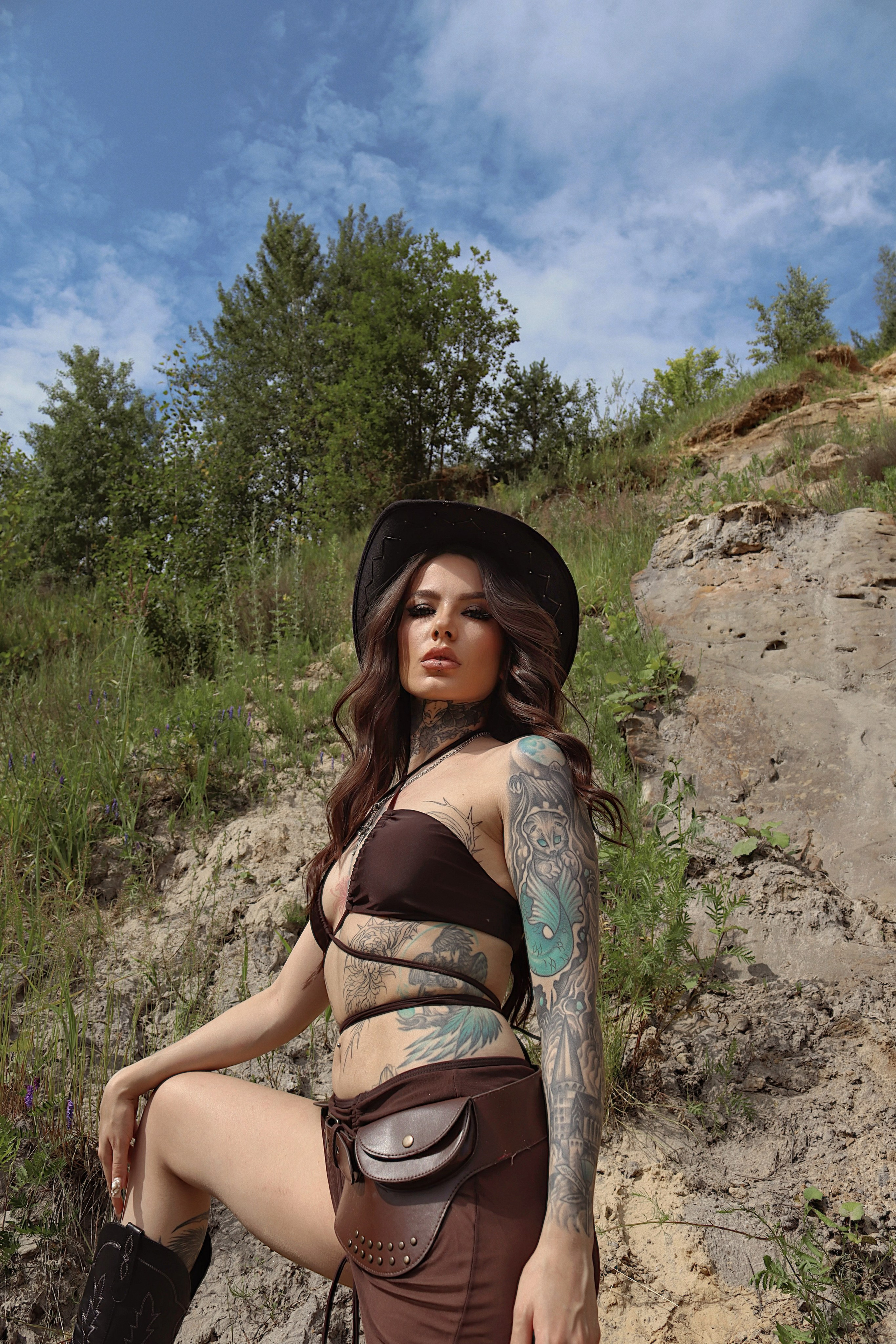 Ковбойская съемка. Дарья Шибаева, фотограф