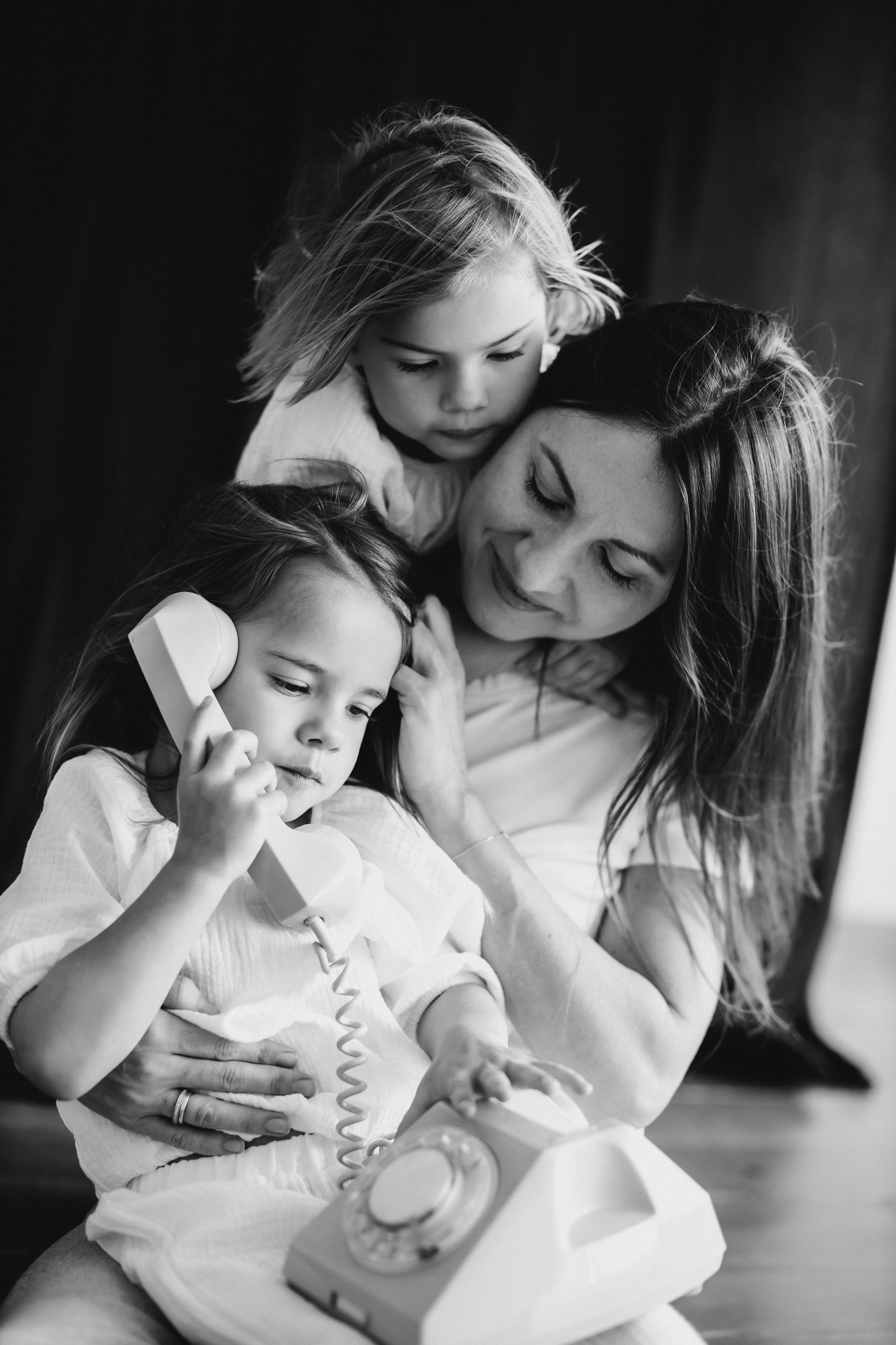 Мама и девочки. Евгения Пелипас