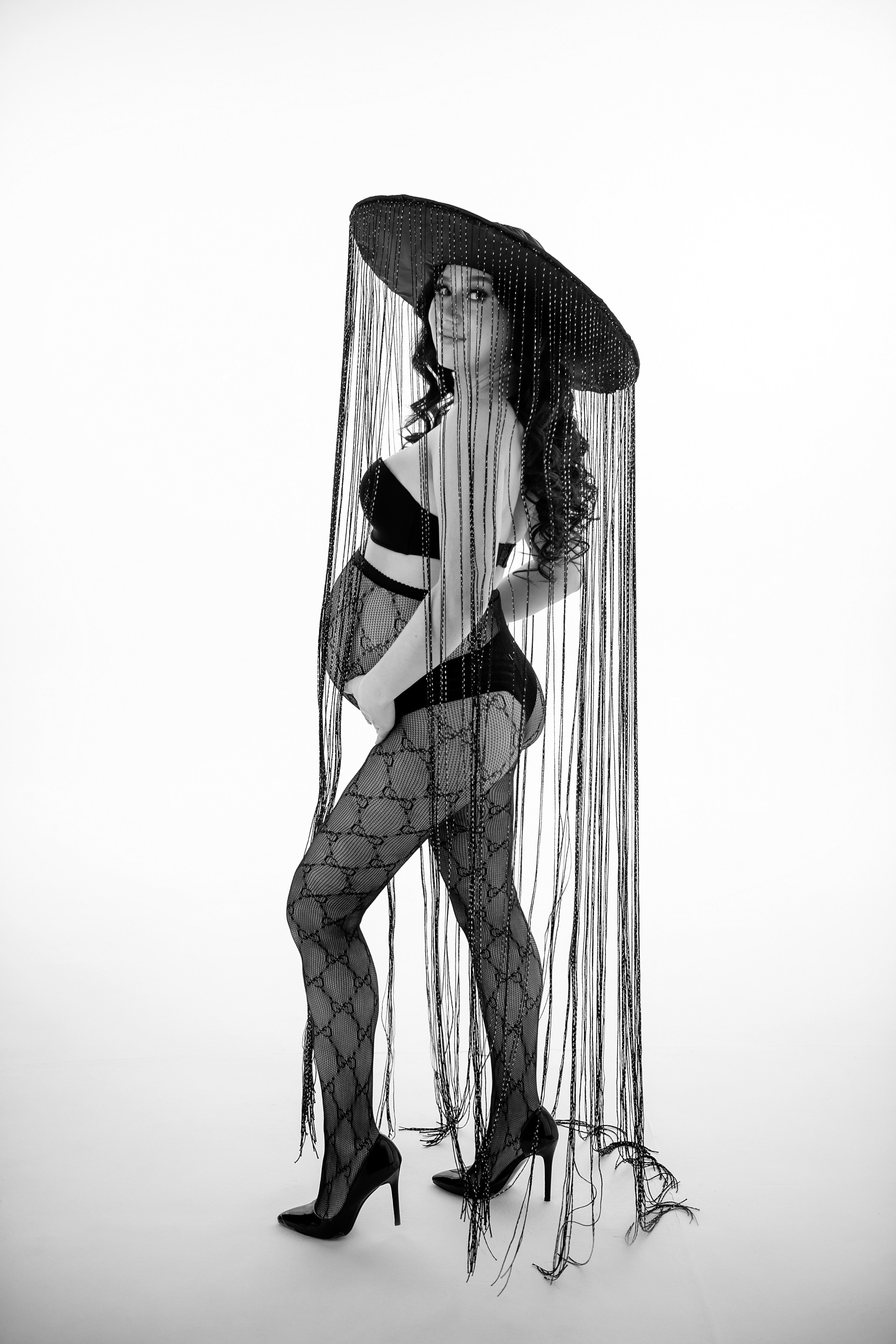 Шляпа+колготки. Фотограф Анна Качан