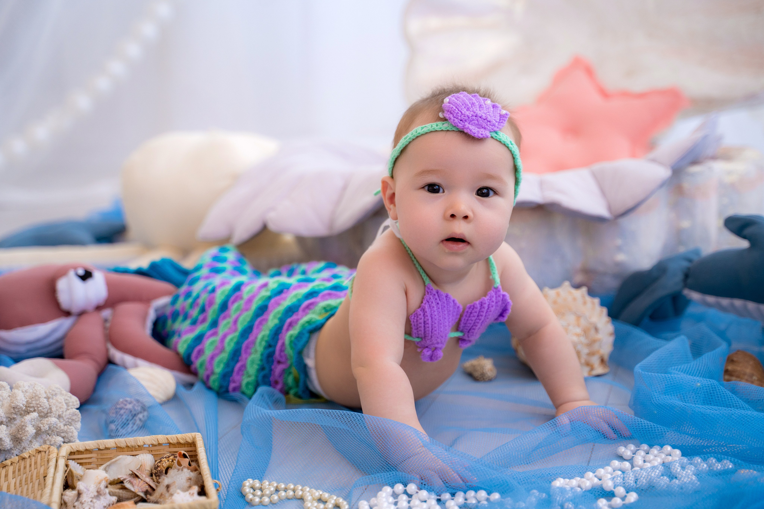 Русалочка. Фотостудия Малина в городе Улан-Удэ. Фотограф Ирина Жарникова