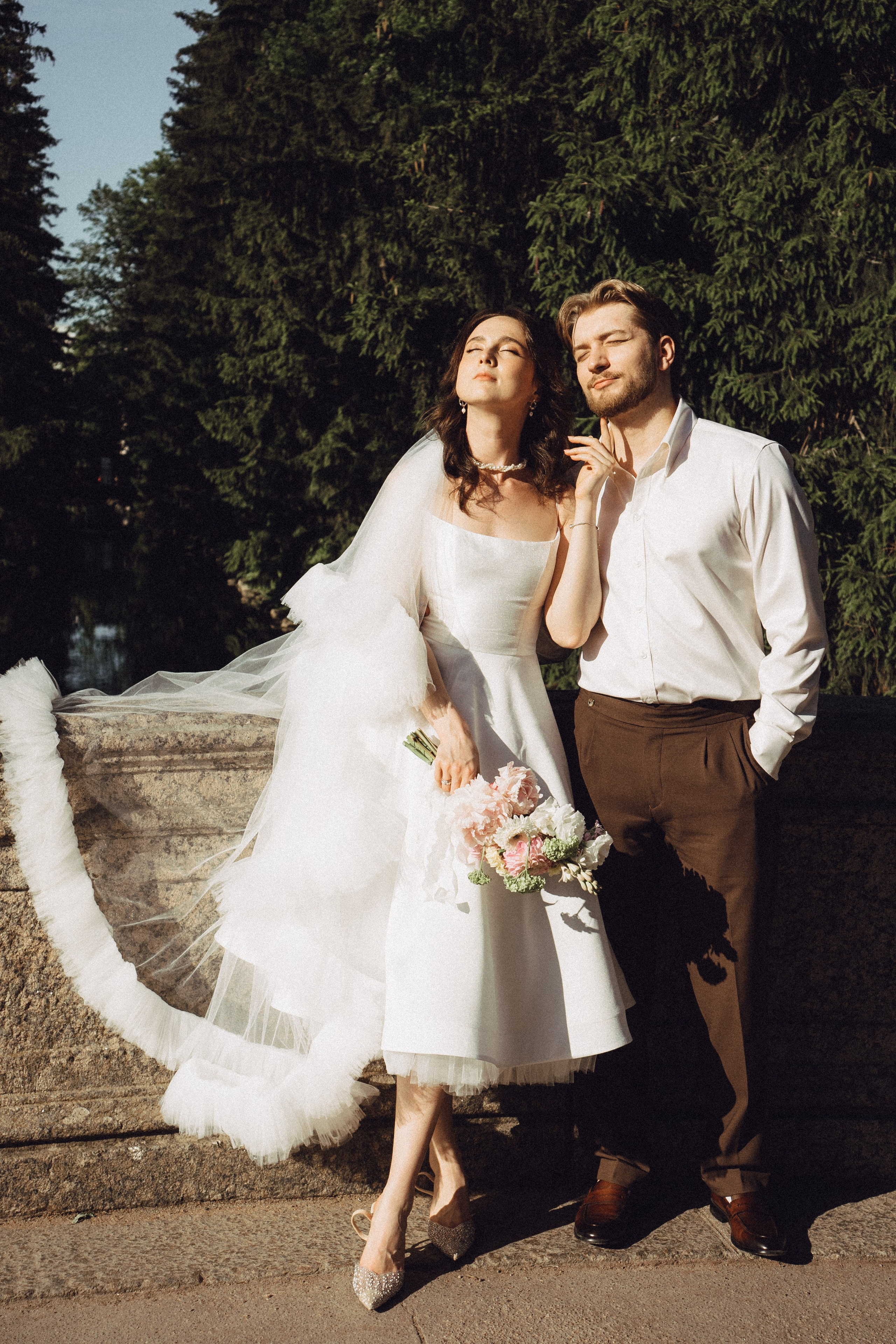 СВАДЕБНАЯ ФОТОСЕСИСИЯ В ГОРОДЕ ПУШКИН. Профессиональный фотограф, Санкт-Петербург — Виктория Богомолова